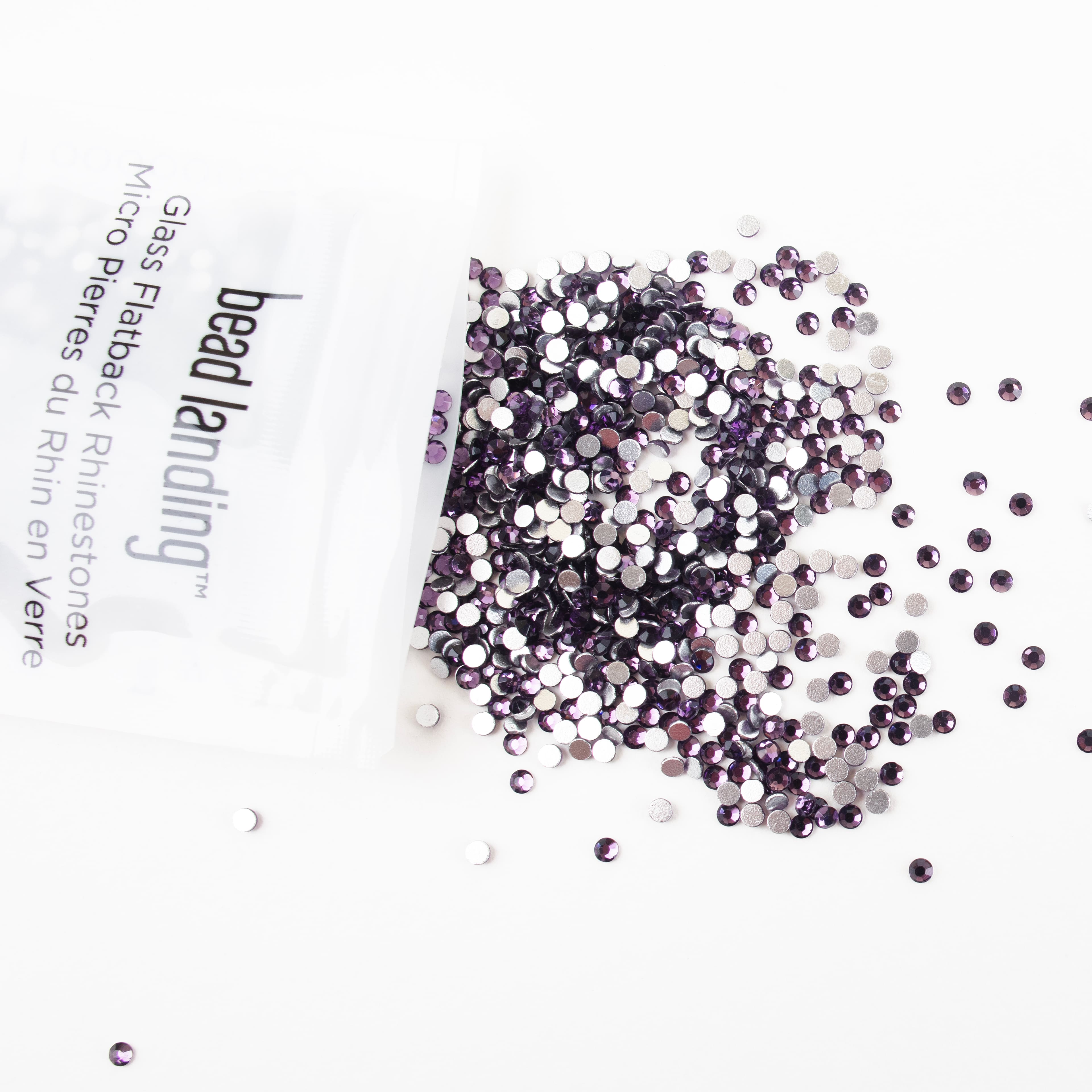 12 Pack: SS6 Glass Flatback Rhinestones by Bead Landing™