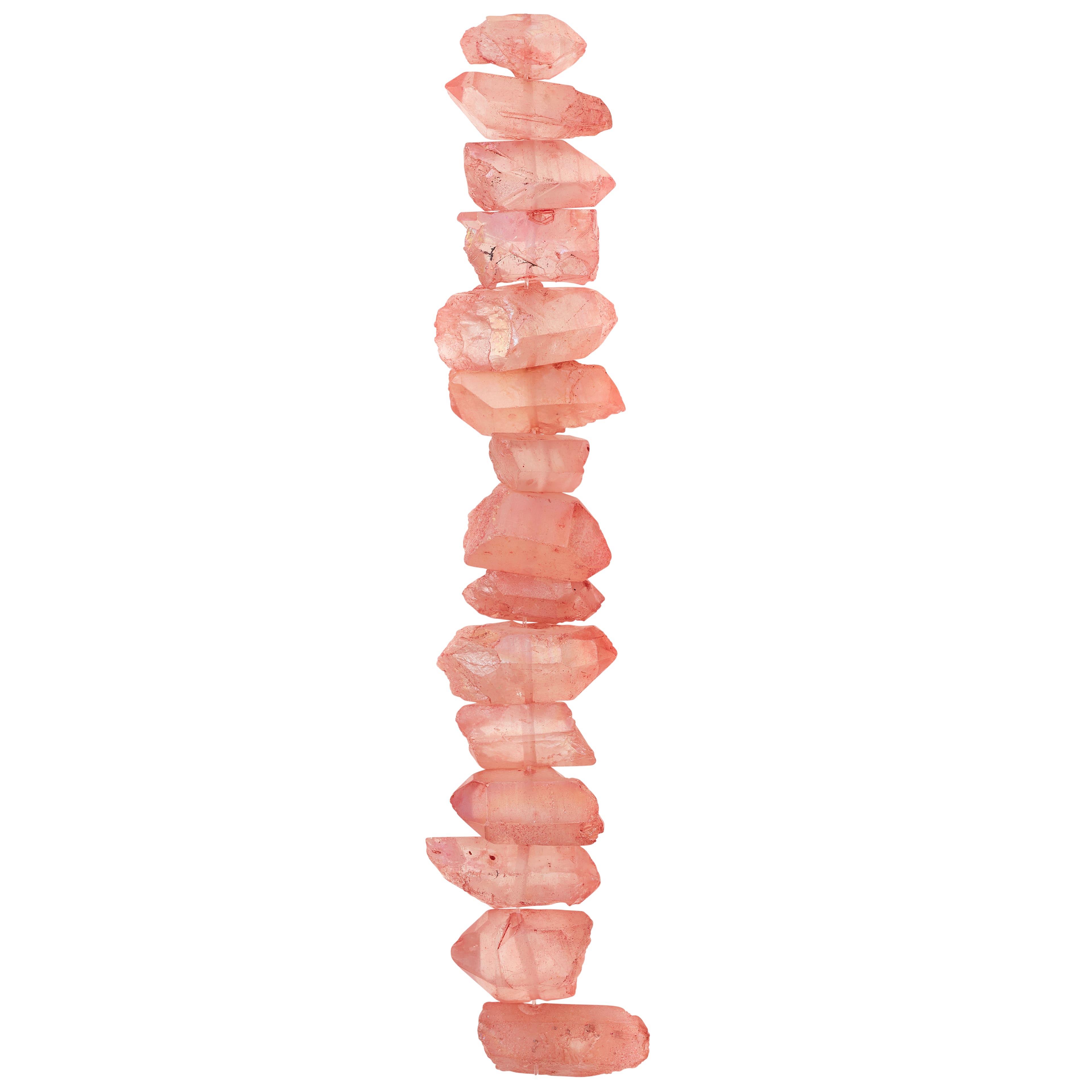 Peach Crystal Chunk Beads by Bead Landing&#x2122;