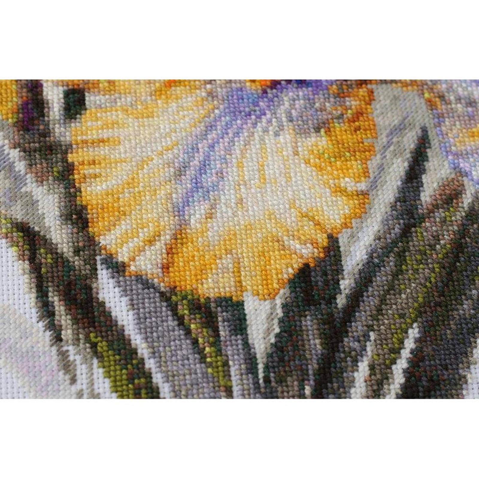 Abris Art Irises Cross Stitch Kit