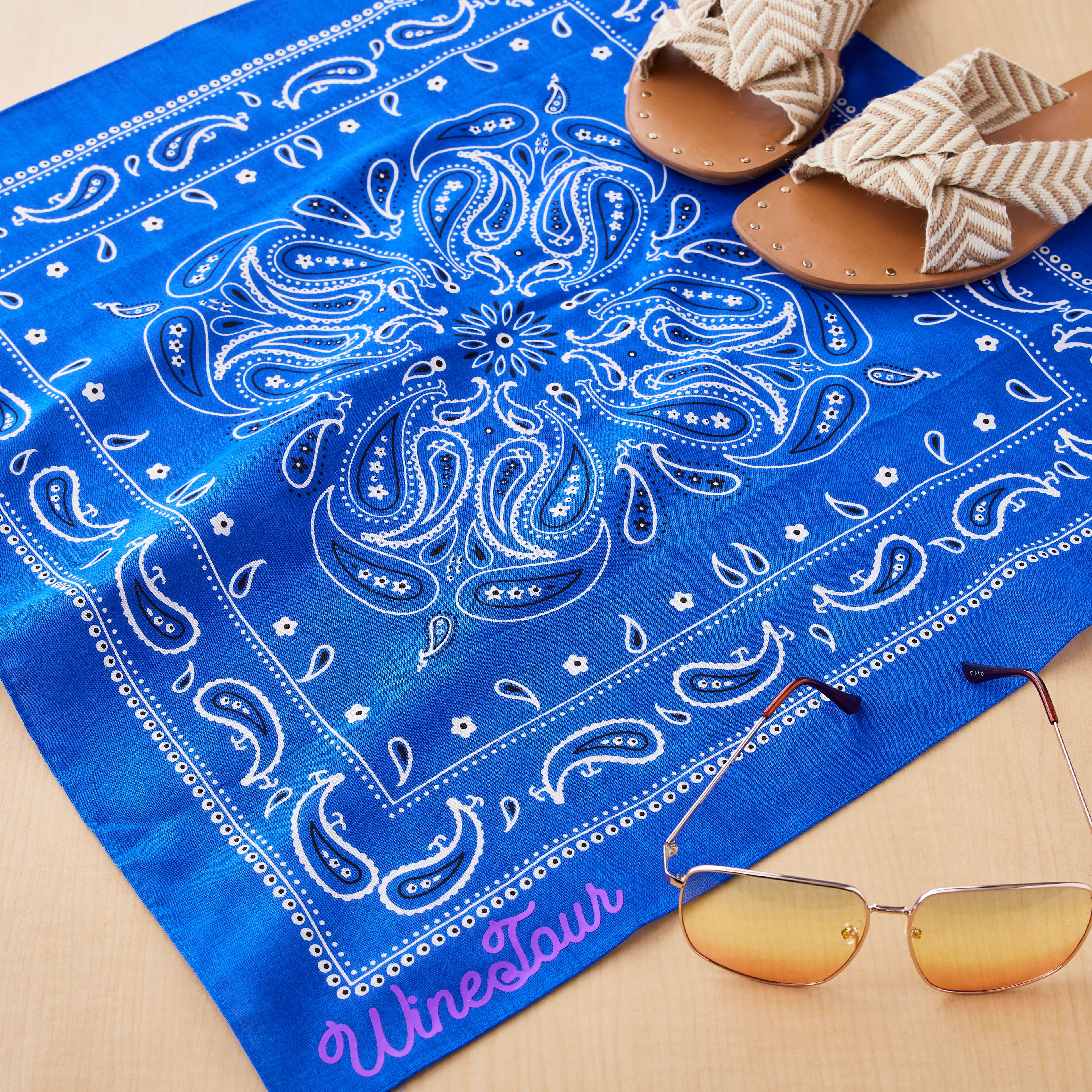 12 Pack: Paisley Bandana by Make Market&#xAE;