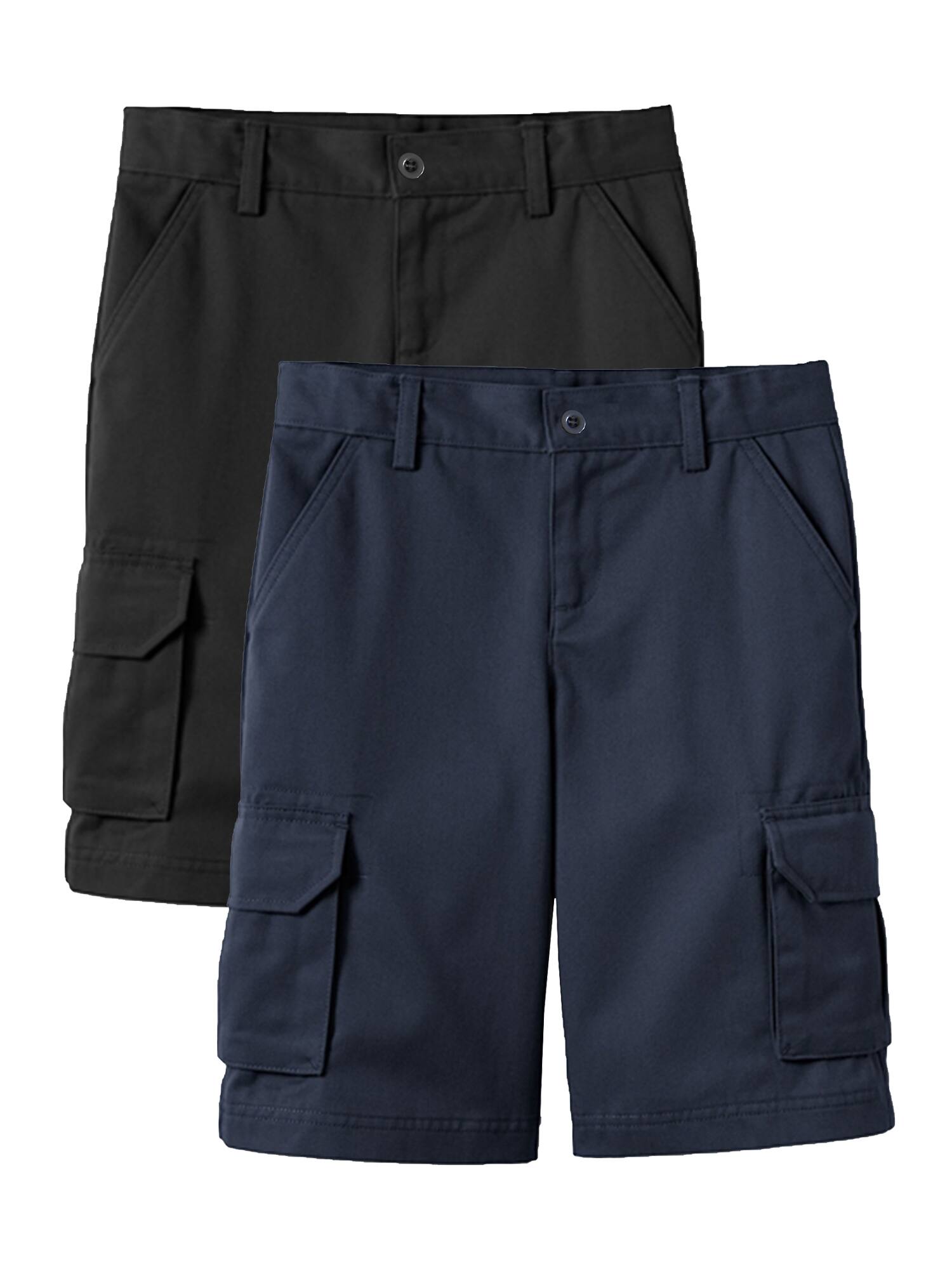 Galaxy by Harvic Boy&#x27;s Stretch Cotton Cargo Shorts