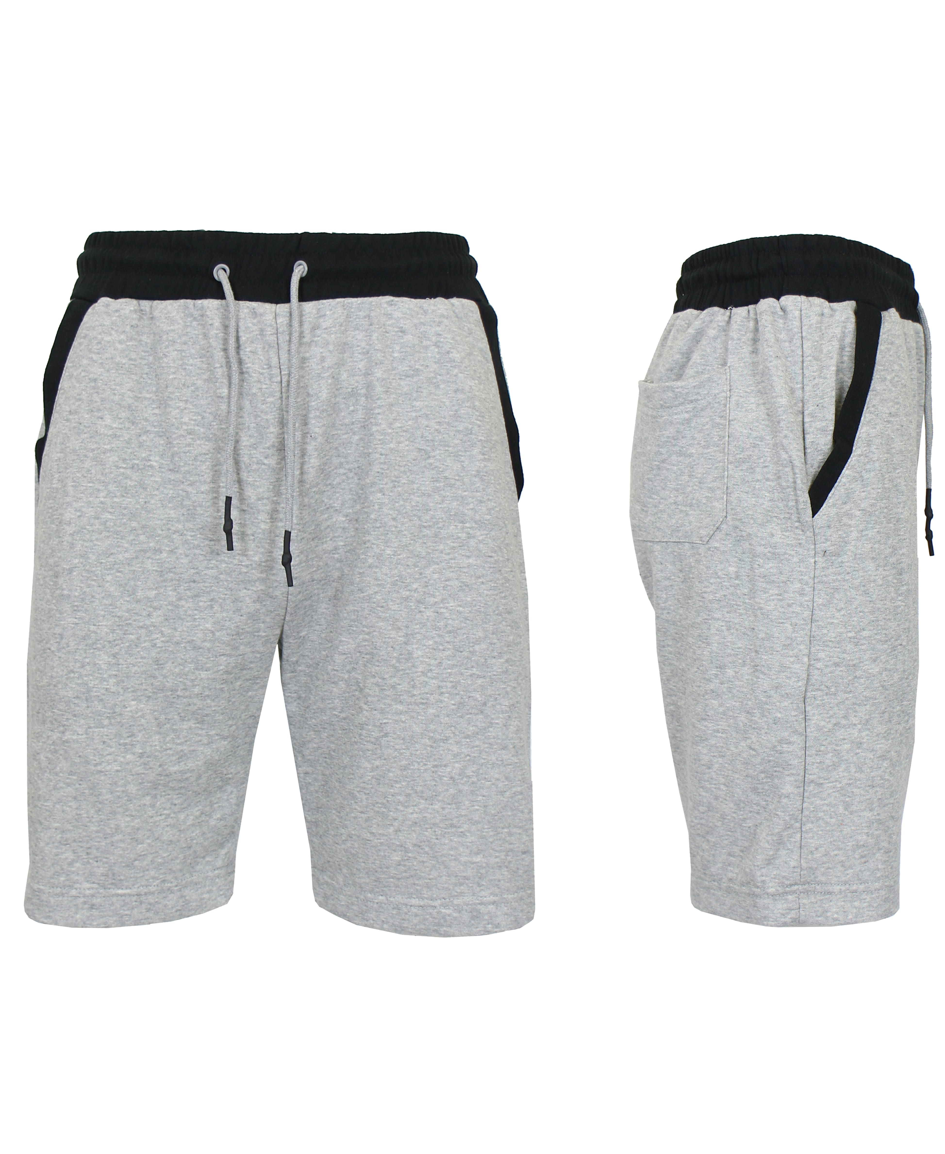 french terry jogger shorts