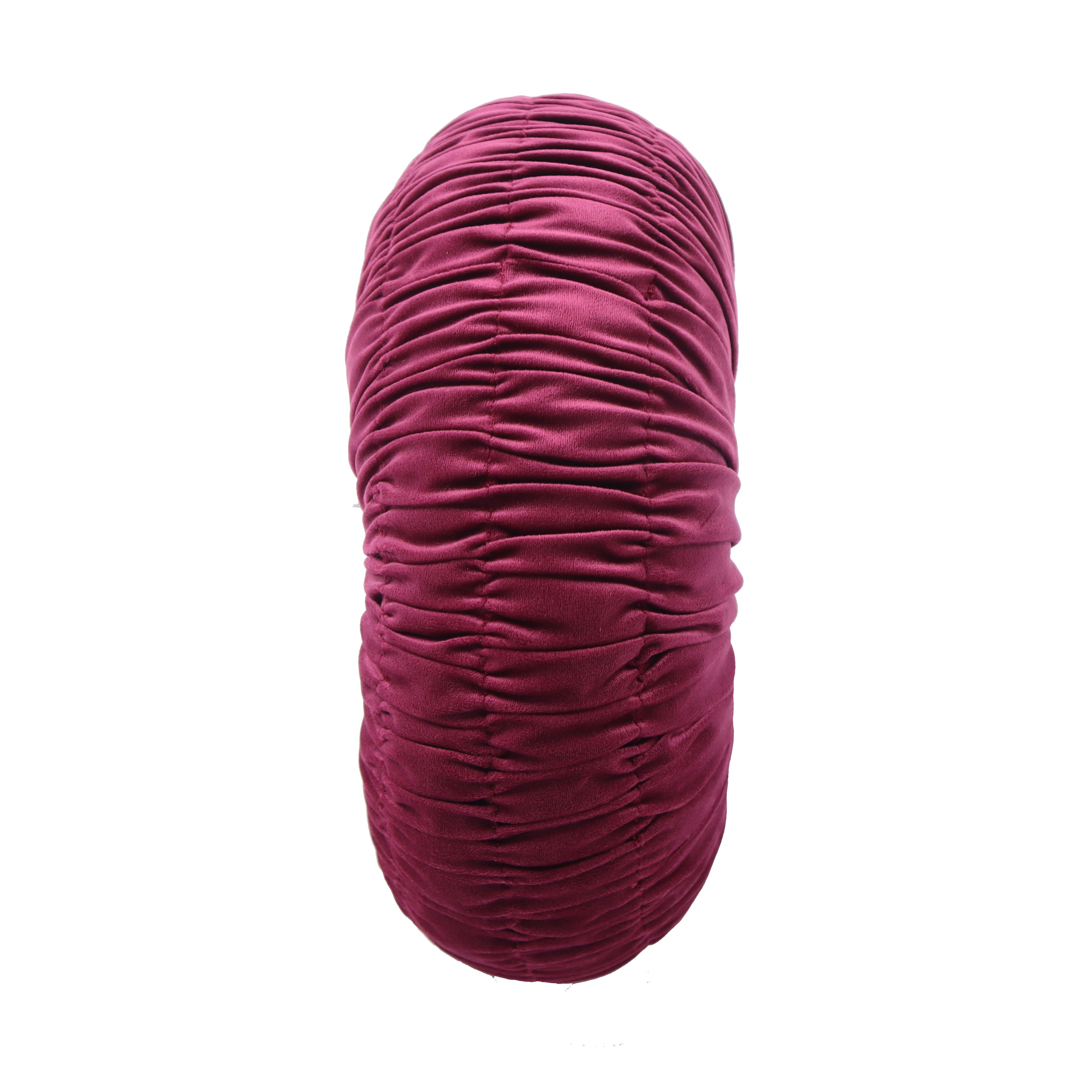 15&#x22; Pink Pleated Round Accent Pillow by Ashland&#xAE;