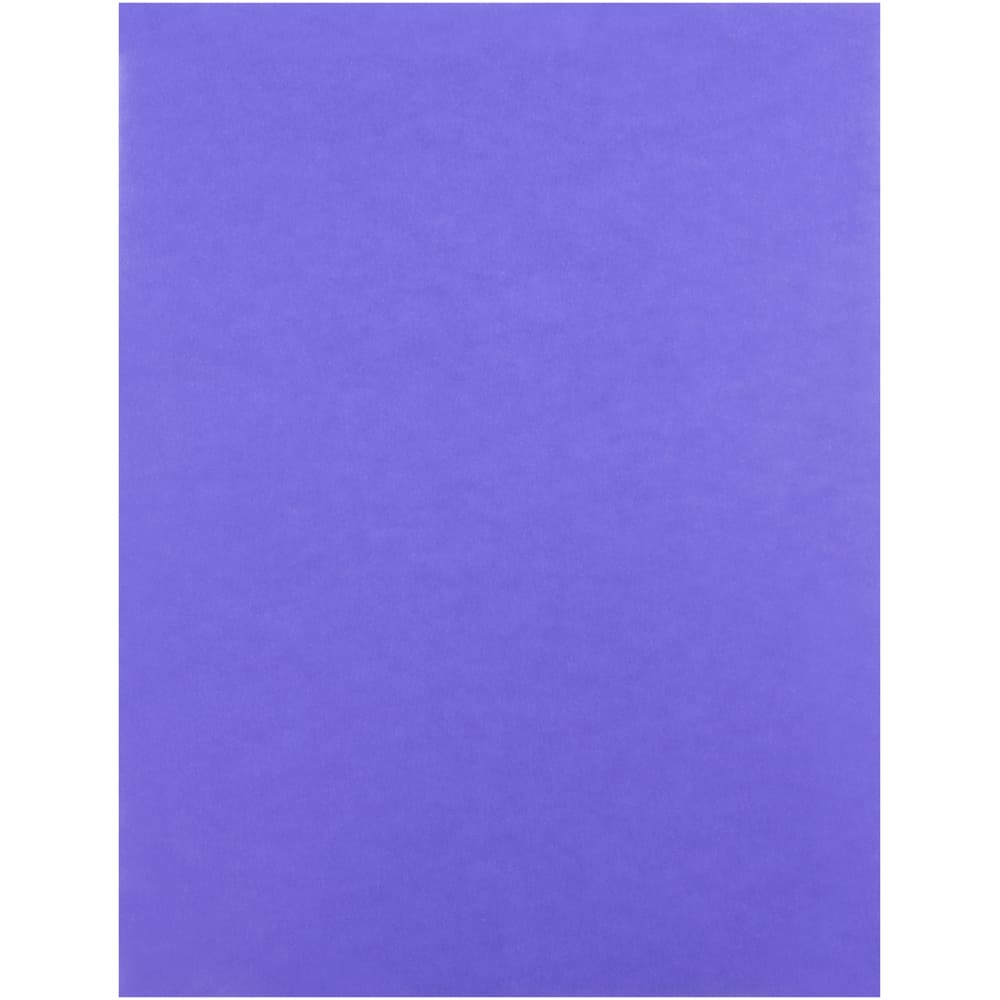 JAM Paper Primary Blue 8.5 x 11 30lb. Translucent Vellum Paper, 100 Sheets