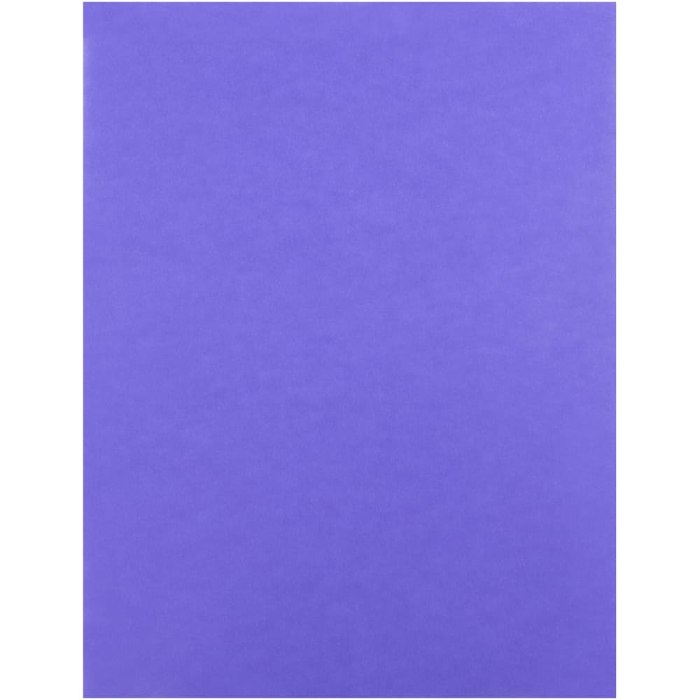 JAM Paper Primary Blue 8.5" x 11" 30lb. Translucent Vellum Paper, 100 Sheets