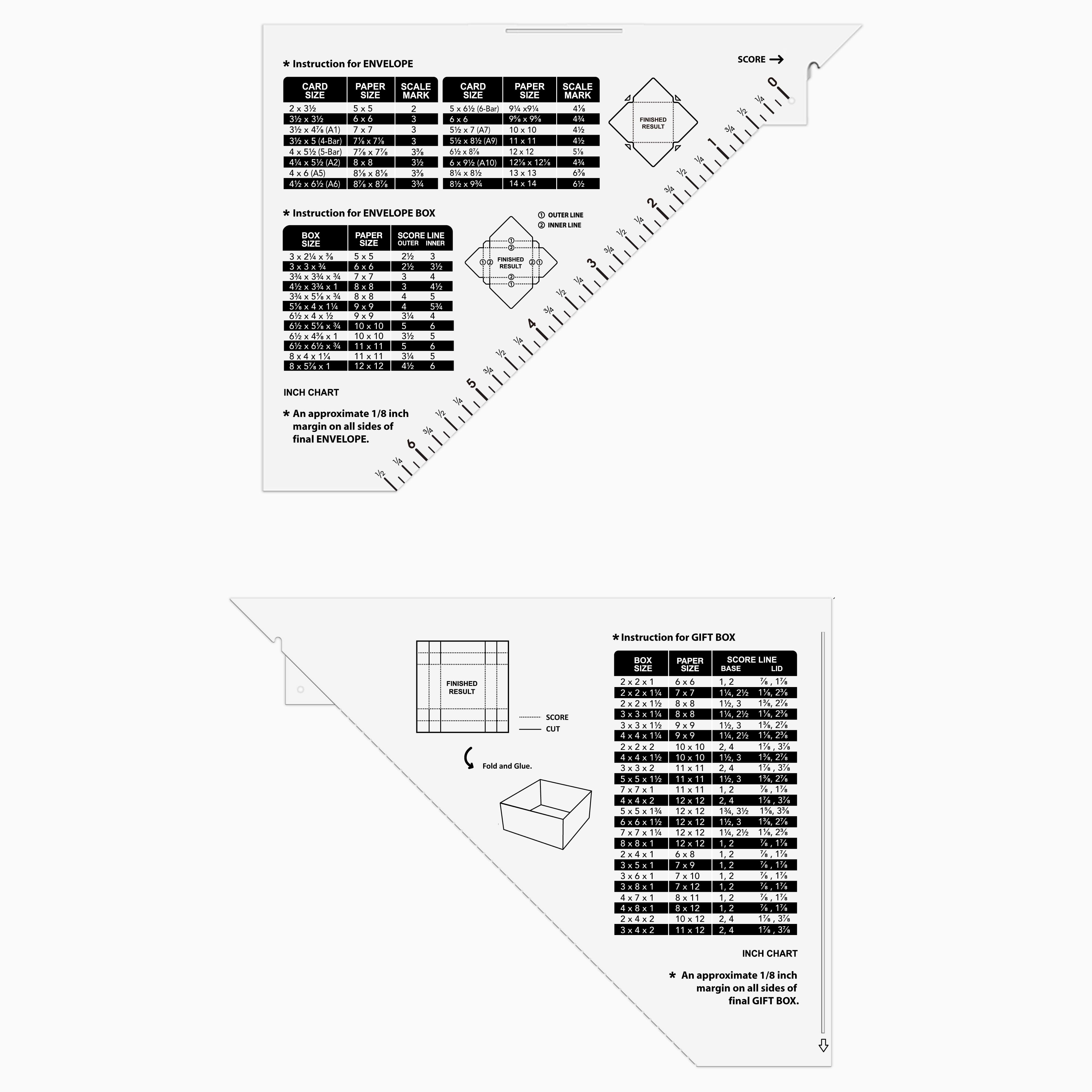 6 Pack: 12" x 12" Multi-Purpose Scoring Board by Recollections™