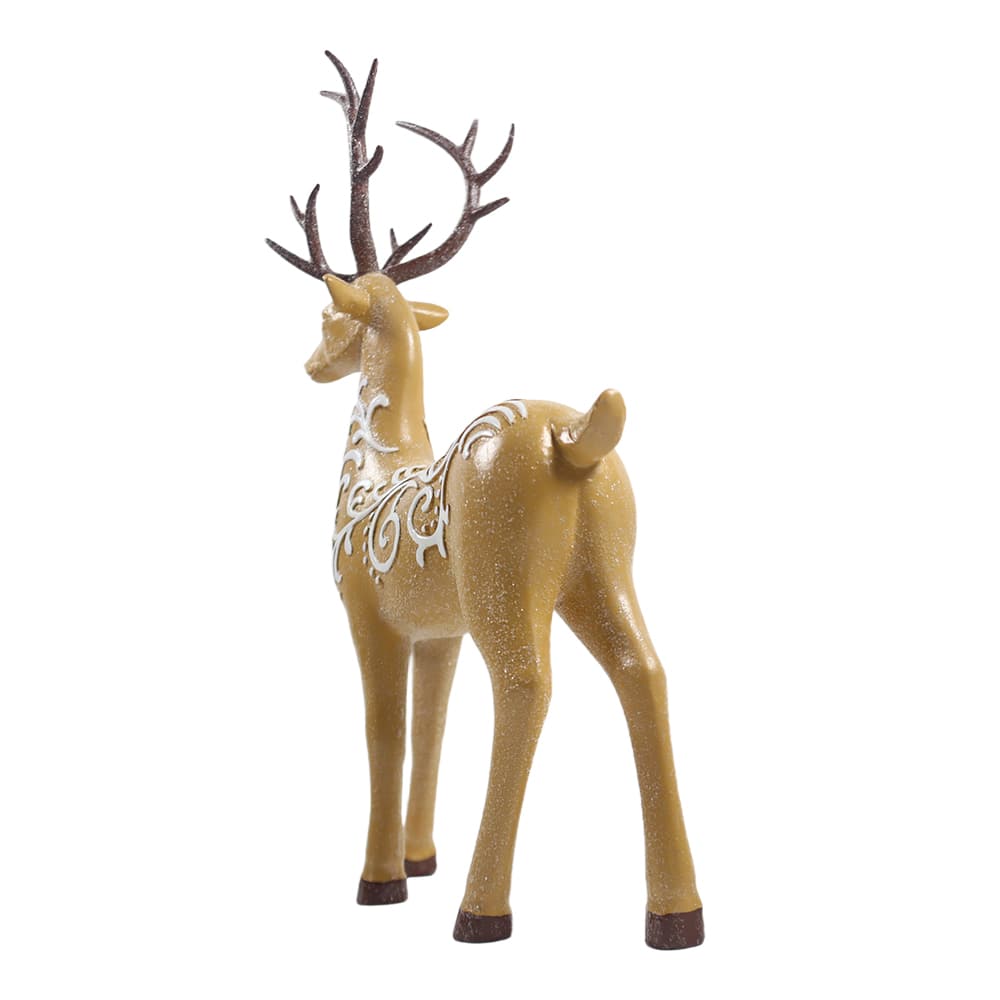 11&#x22; Frosted Standing Deer Tabletop D&#xE9;cor by Ashland&#xAE;