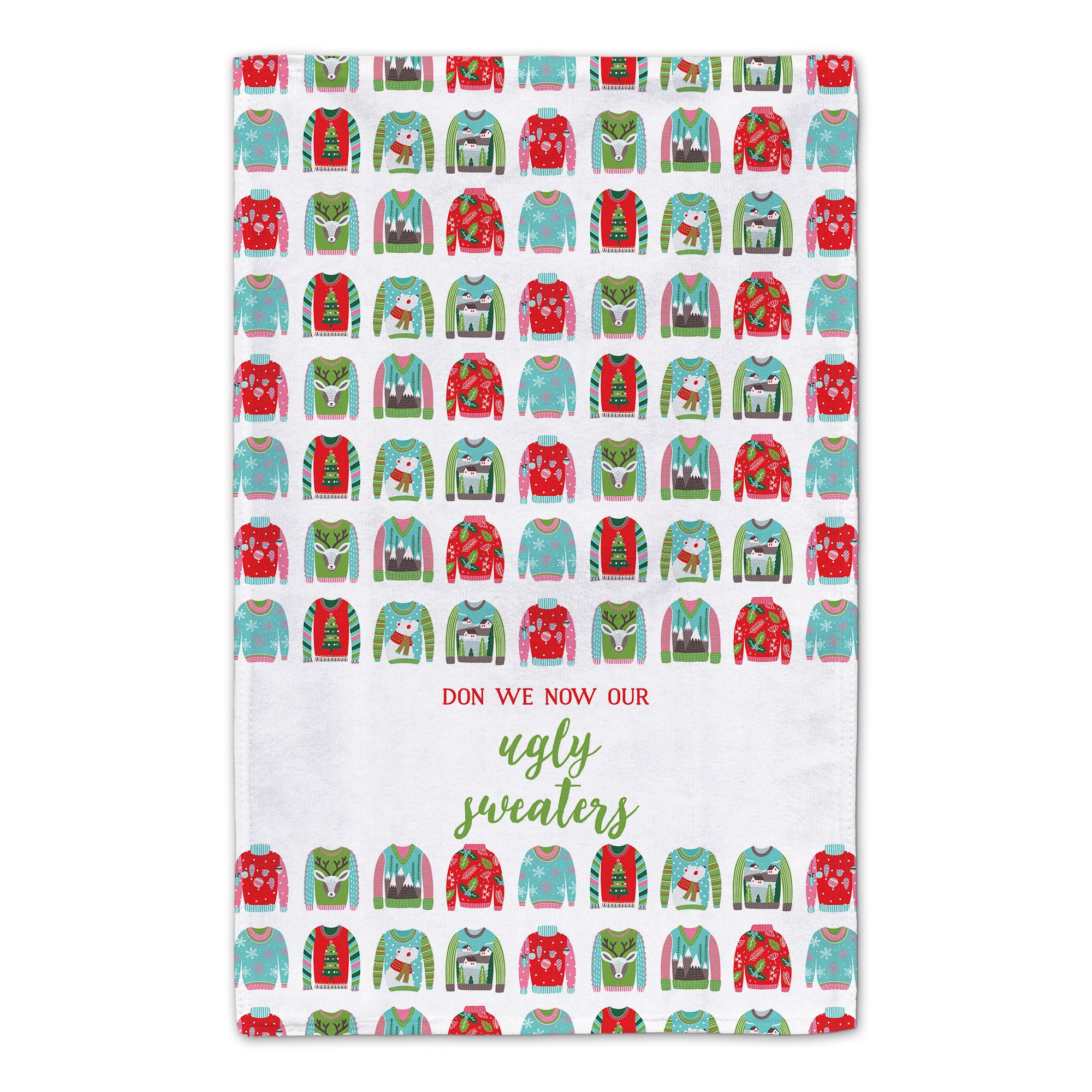 Don Our Ugly Sweaters Tea Towels - Set of 2