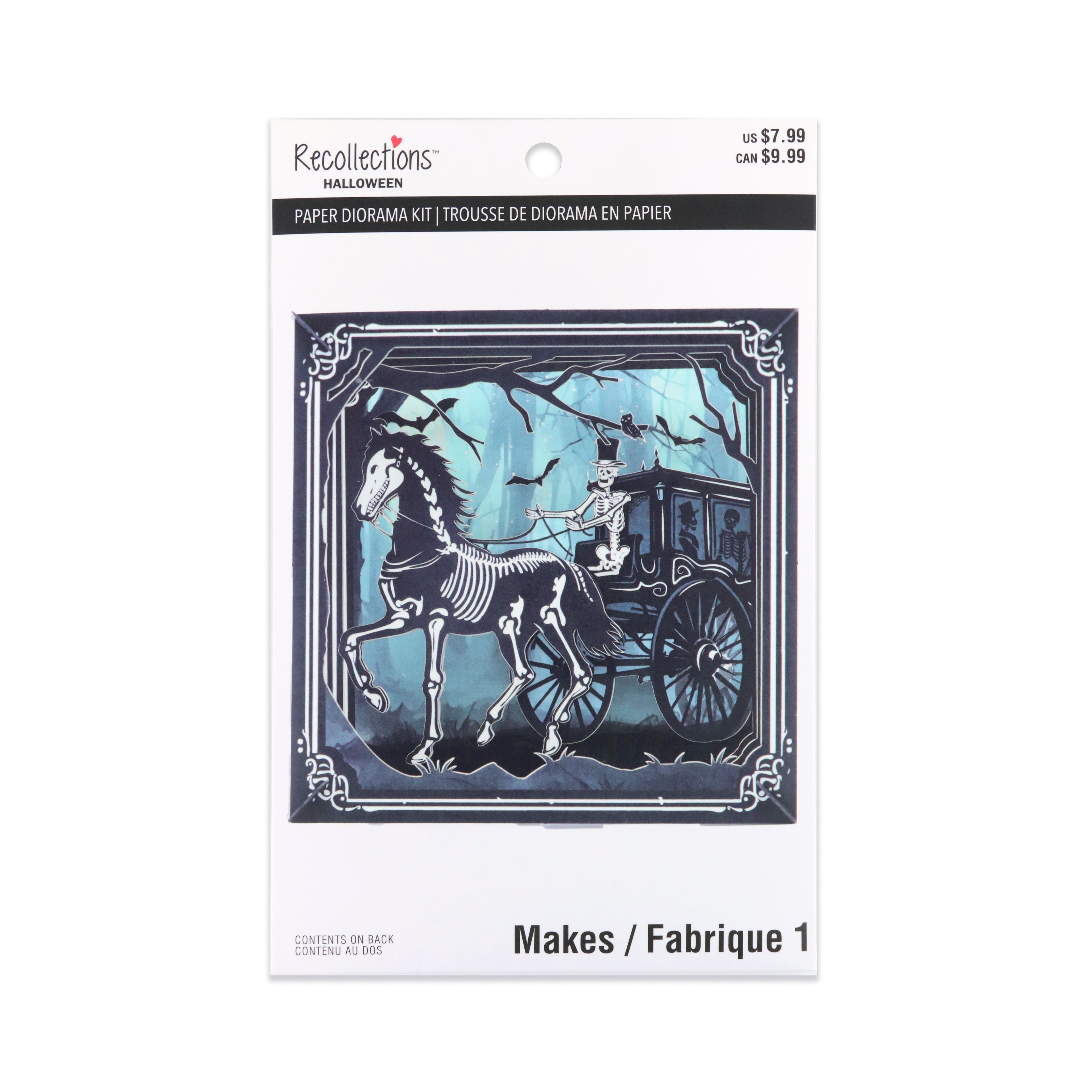 Haunted Carriage Paper Diorama Kit by Recollections&#x2122;