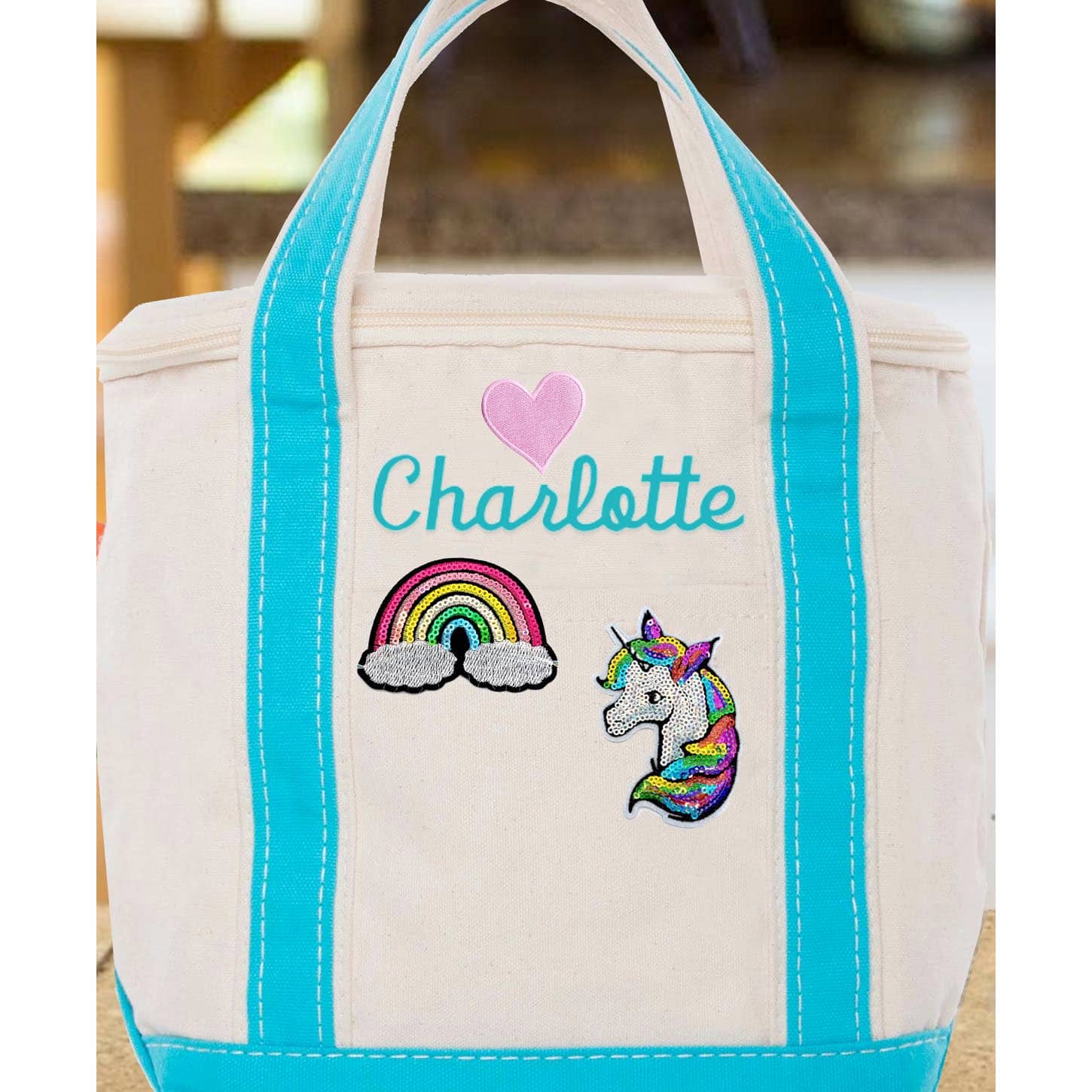 Gwen Studios 3.25" Rainbow Iron-On Patch With Sequins