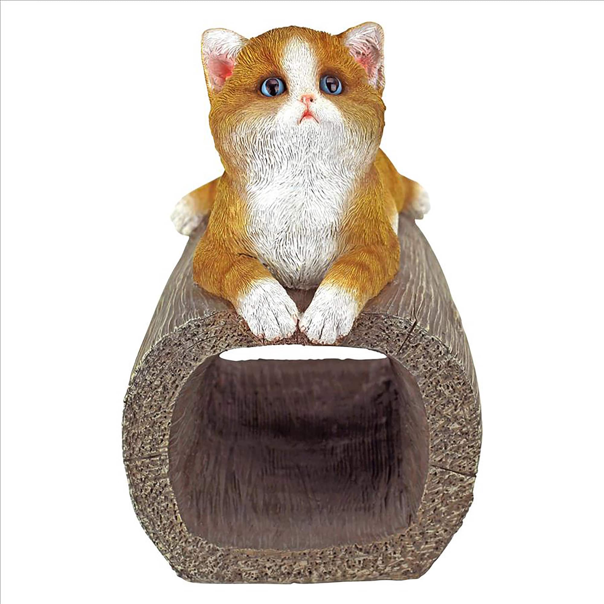 Design Toscano 8&#x22; Kitty Cat Gutter Guardian Downspout Statue
