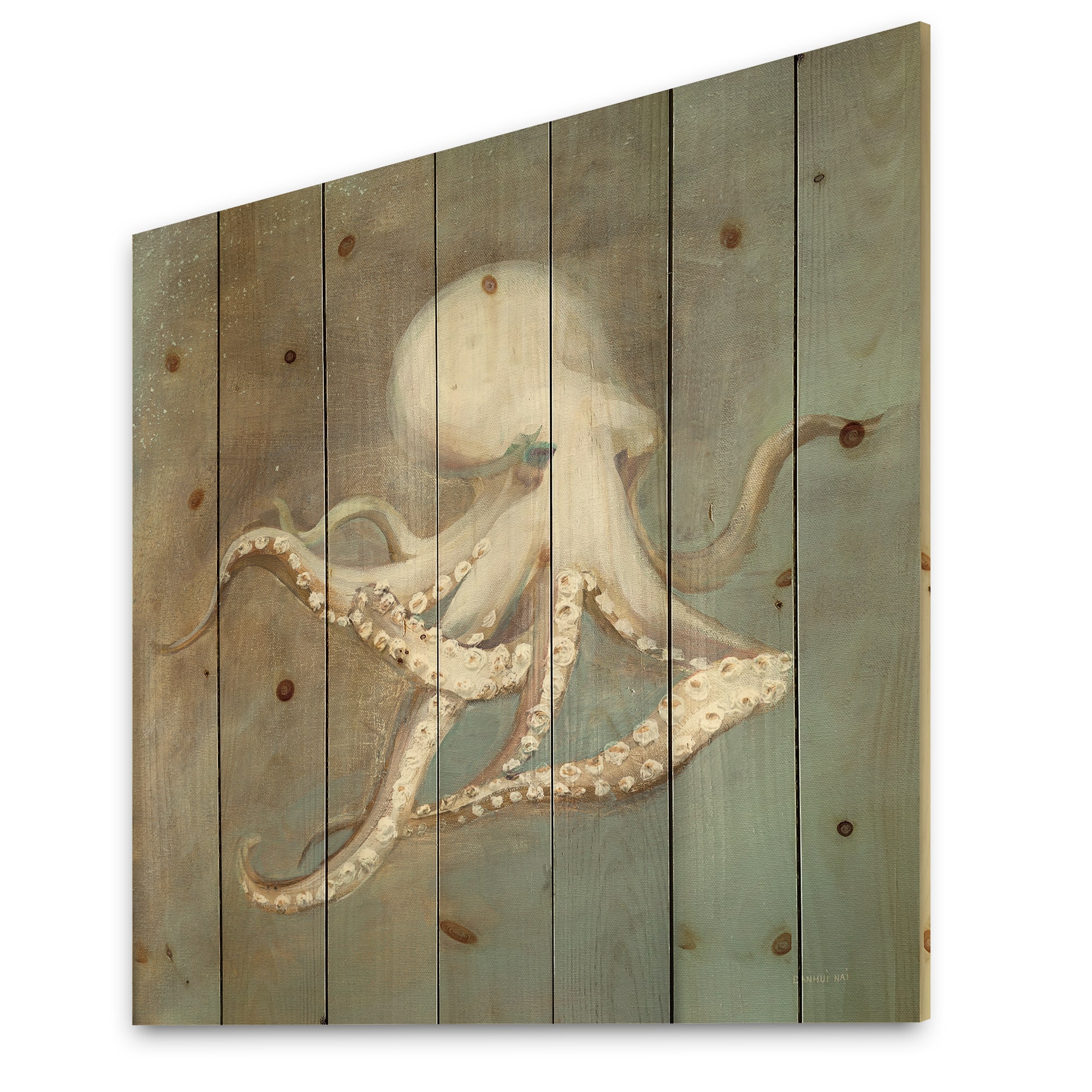 Designart - Octopus Treasures from the Sea