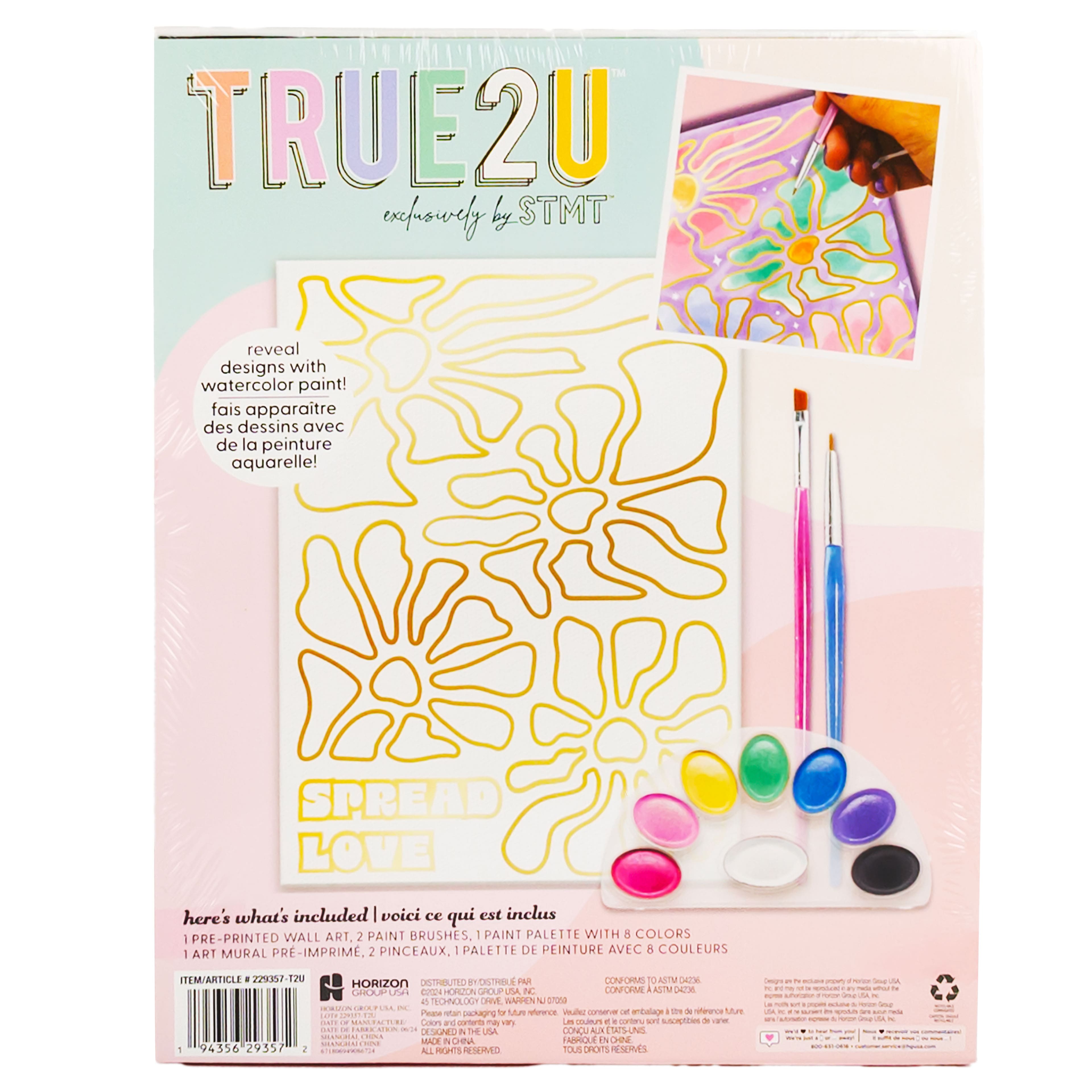 STMT&#x2122; True2U&#x2122; Flowers Reveal Wall Art