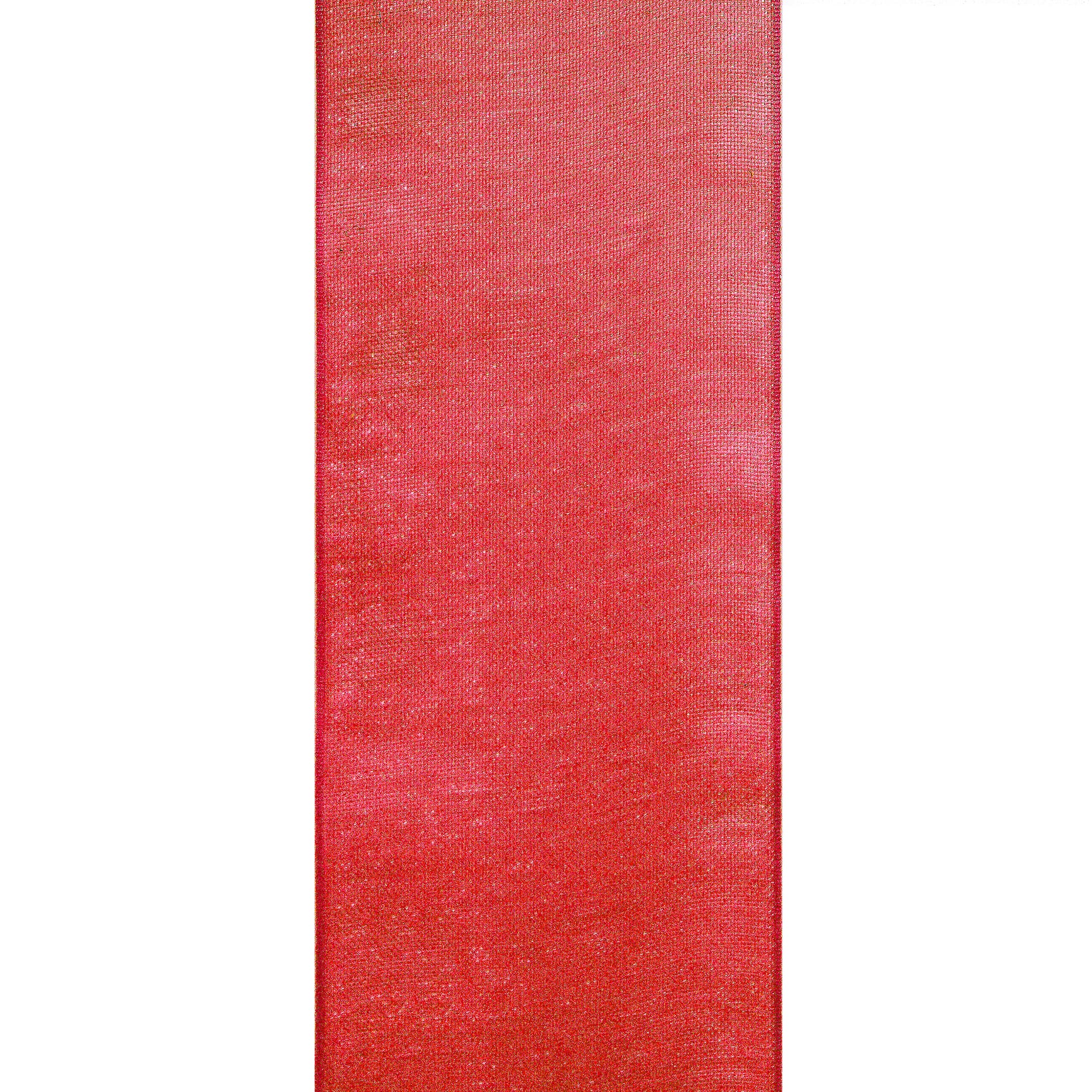 Gwen Studios Sheer Organza Ribbon in Red | 7/8 x 100yd | Michaels