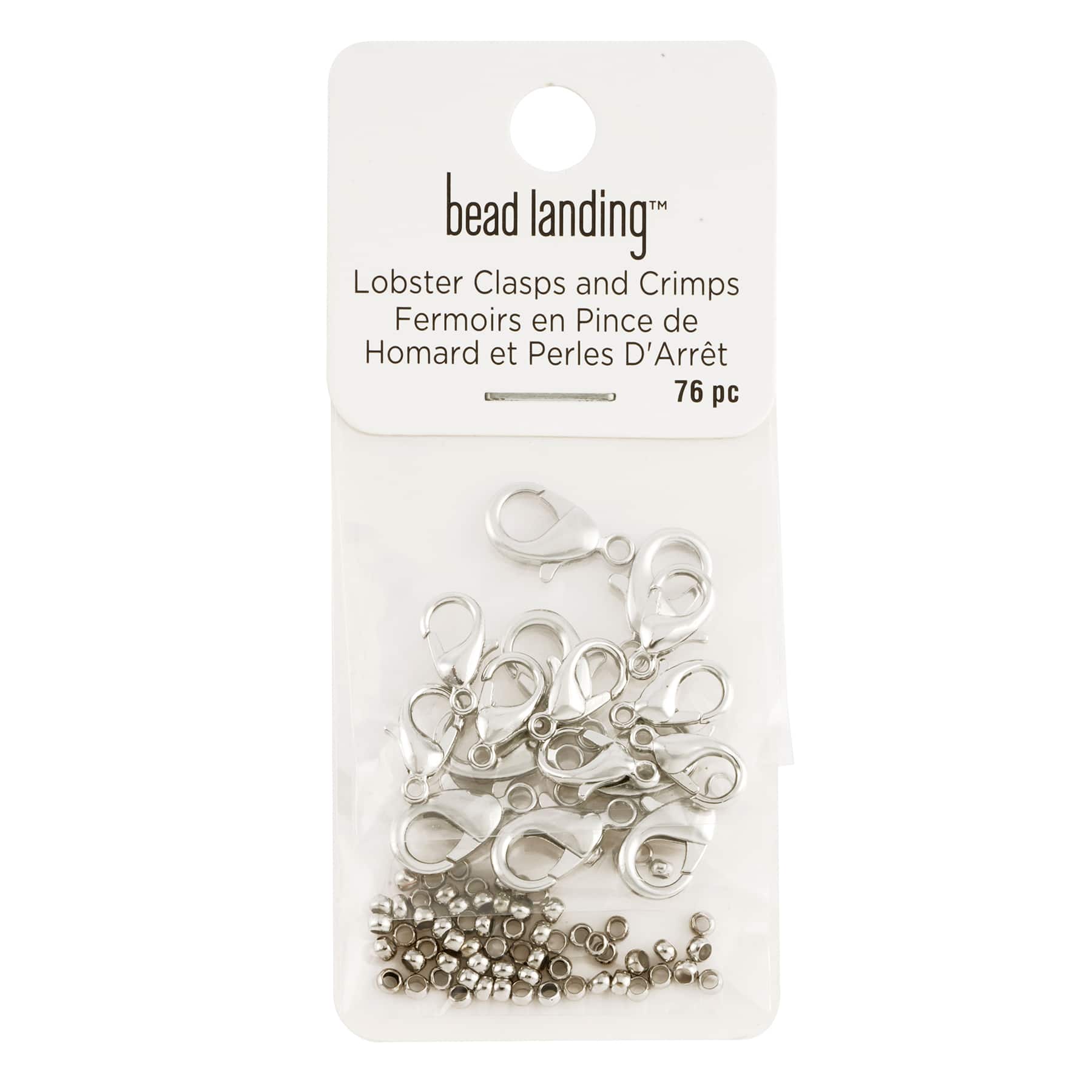 12 Pack: Lobster Clasps & Crimps Set by Bead Landing™