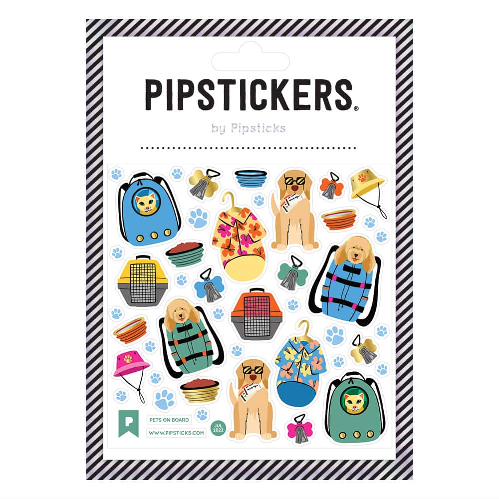 Pipsticks Pets on Board Sticker Book