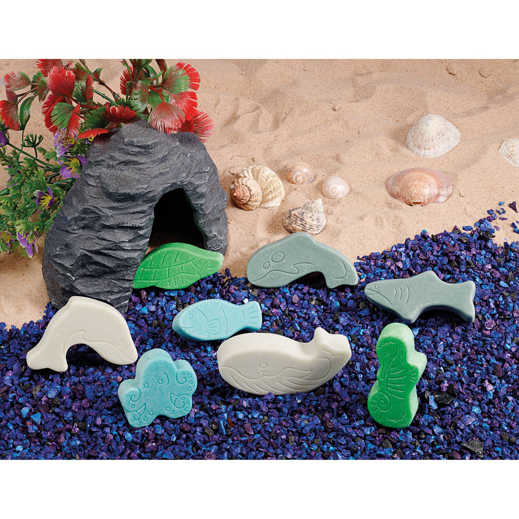 Yellow Door Little Lands Ocean Stone Figure Play Set