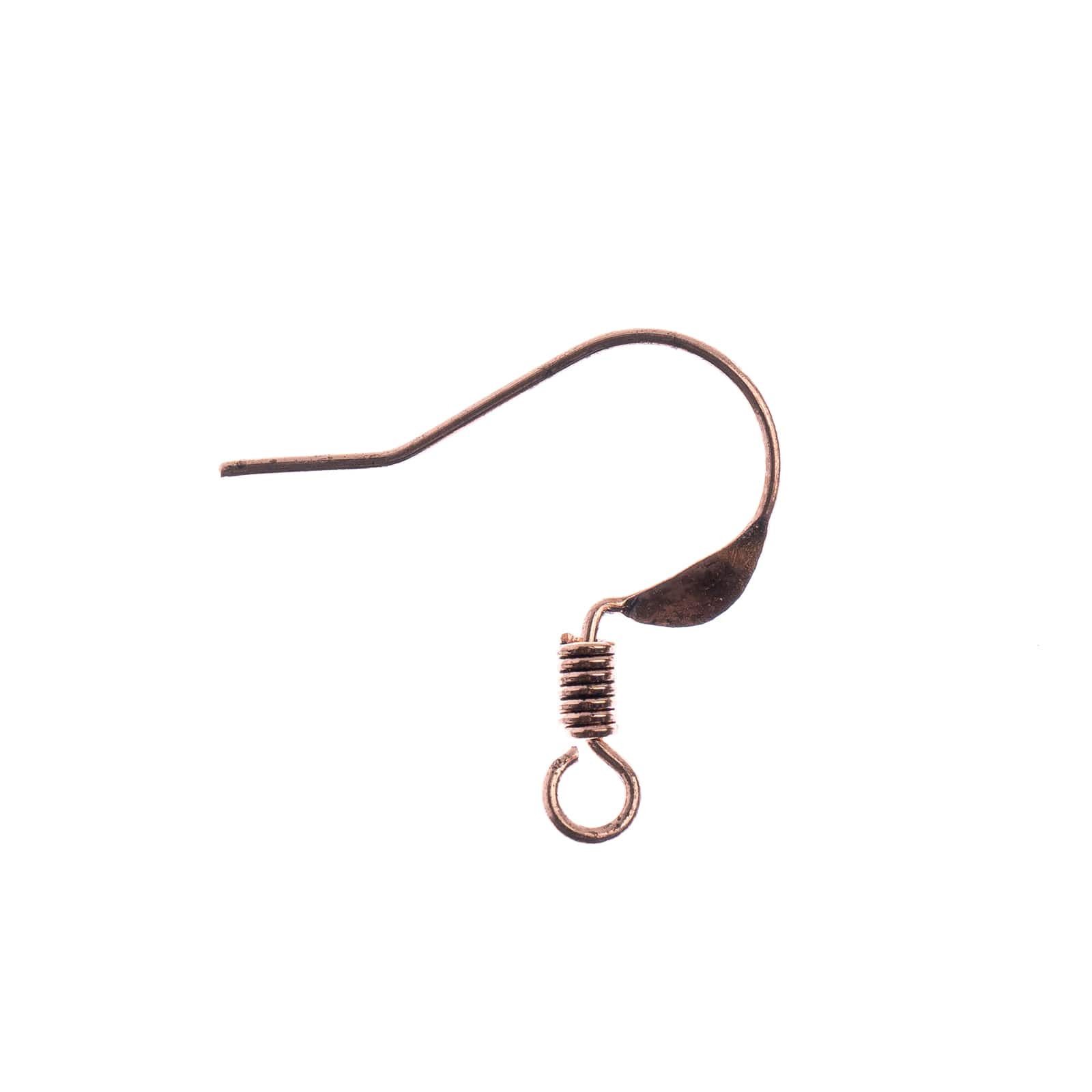 John Bead Must Have Findings 18mm Earwire with Coil, 60ct.