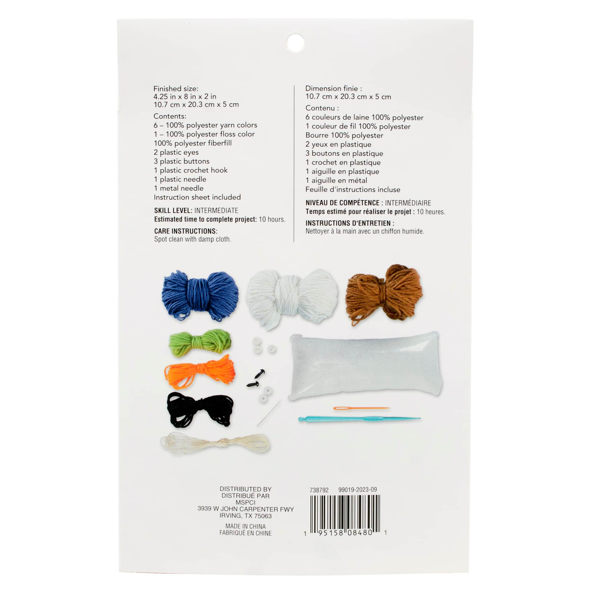 Intermediate Bunny Amigurumi Crochet Kit by Loops &#x26; Threads&#xAE;