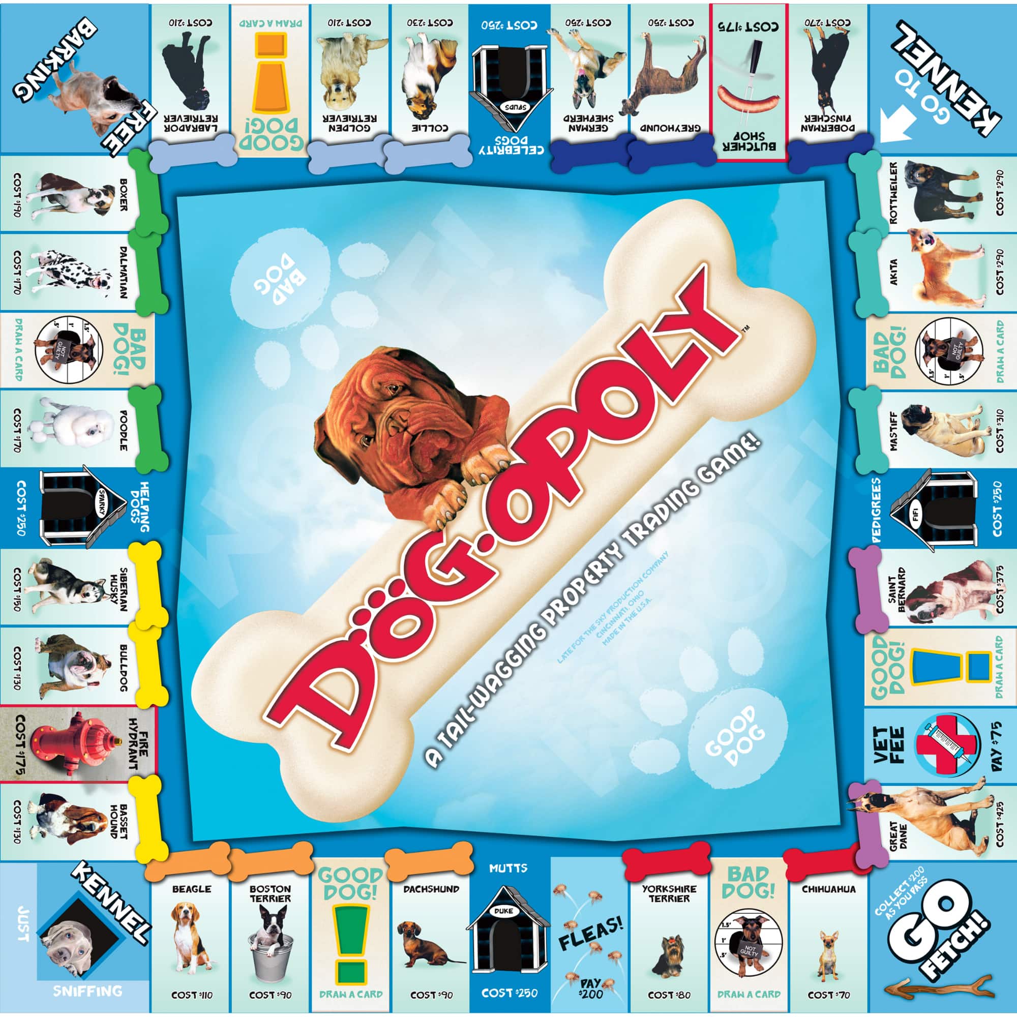 Late For The Sky Dogopoly Game