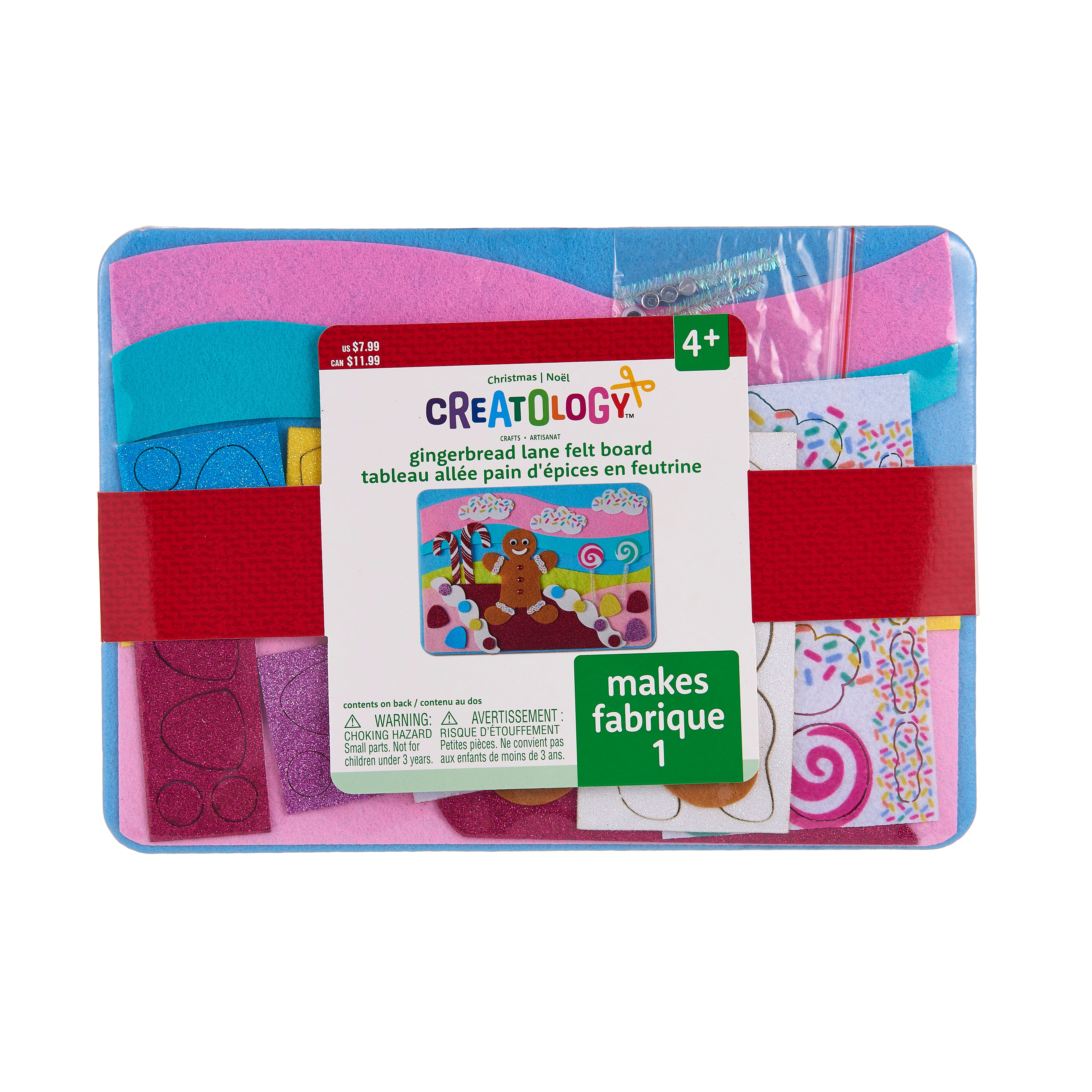 Gingerbread Lane Felt Board Activity Kit by Creatology&#x2122;