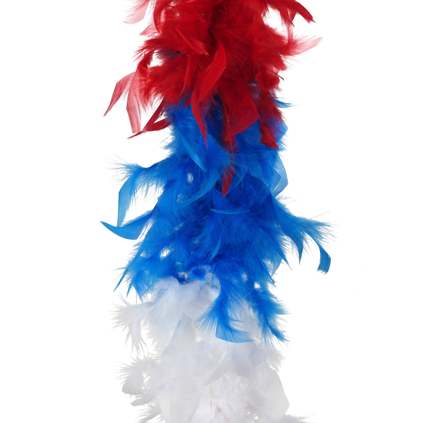 6ft. Red, White &#x26; Blue Feather Boa by Celebrate It&#x2122;