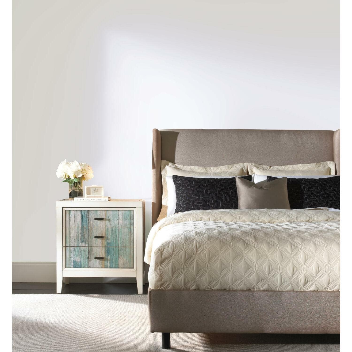 RoomMates Blue Distressed Wood Peel & Stick Wallpaper