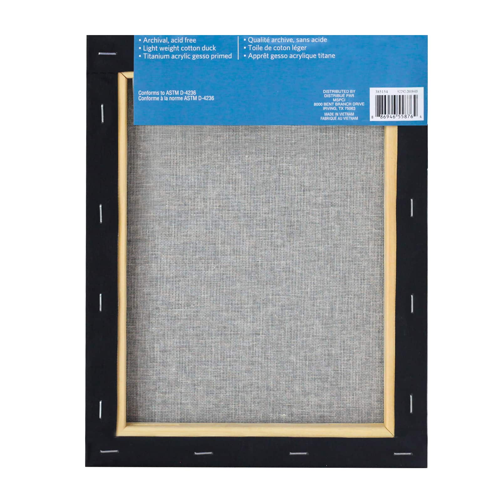 2 Pack Black Canvas Value Pack by Artist&#x27;s Loft&#xAE; Necessities&#x2122;
