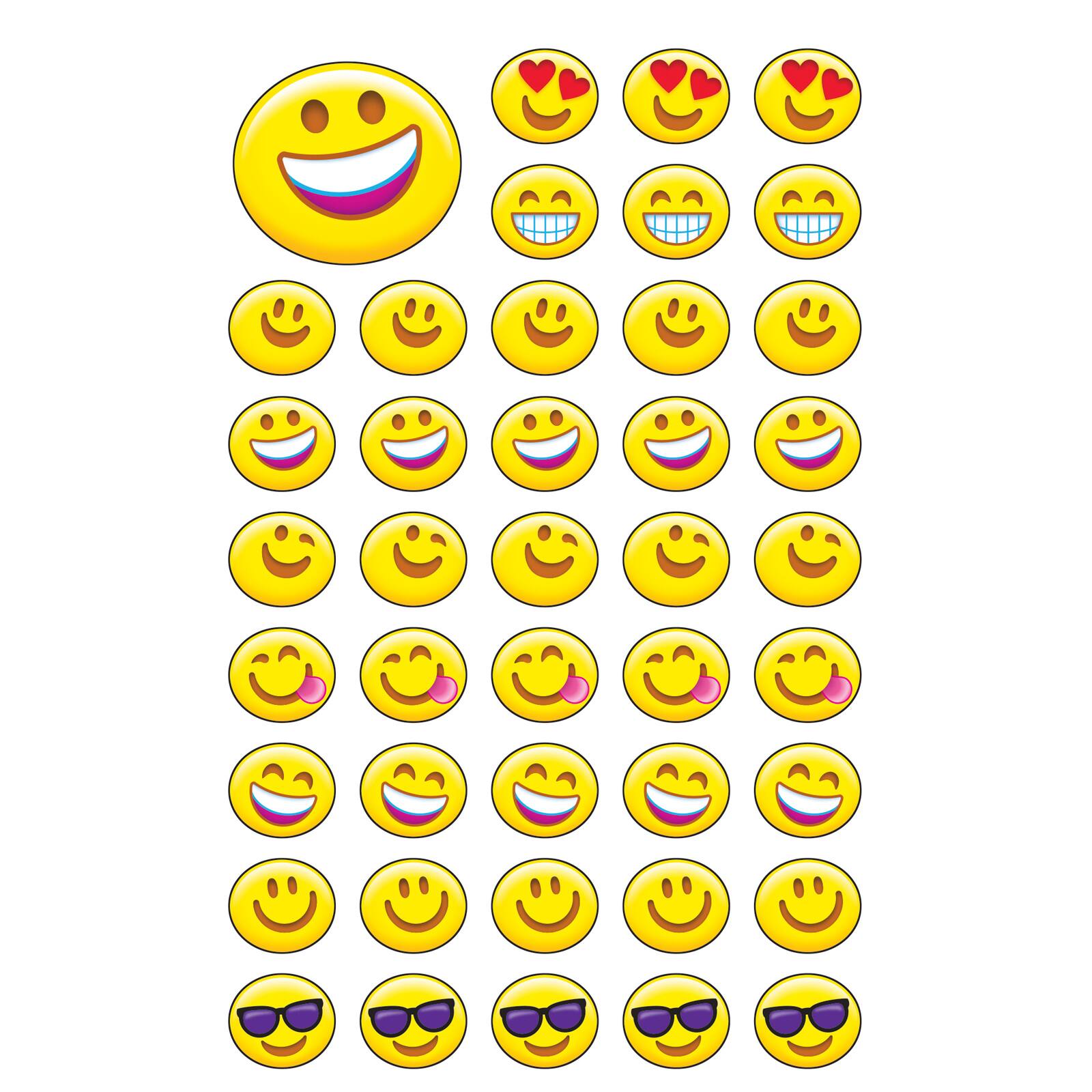 Trend Enterprises&#xAE; Emoji Cheer superShapes Stickers, 6 Packs of 336