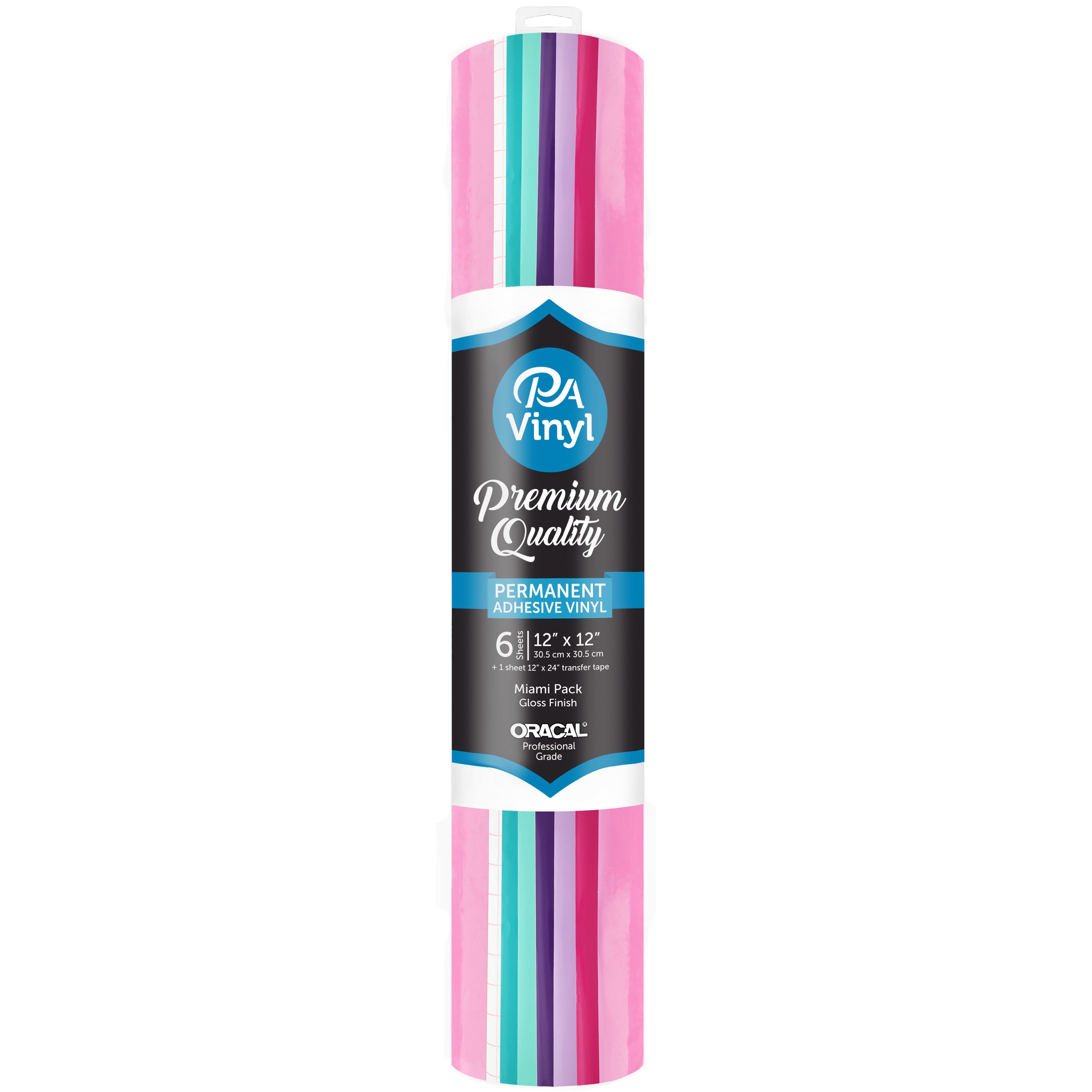 PA Vinyl Oracal® Permanent Miami Color Vinyl Combo Pack