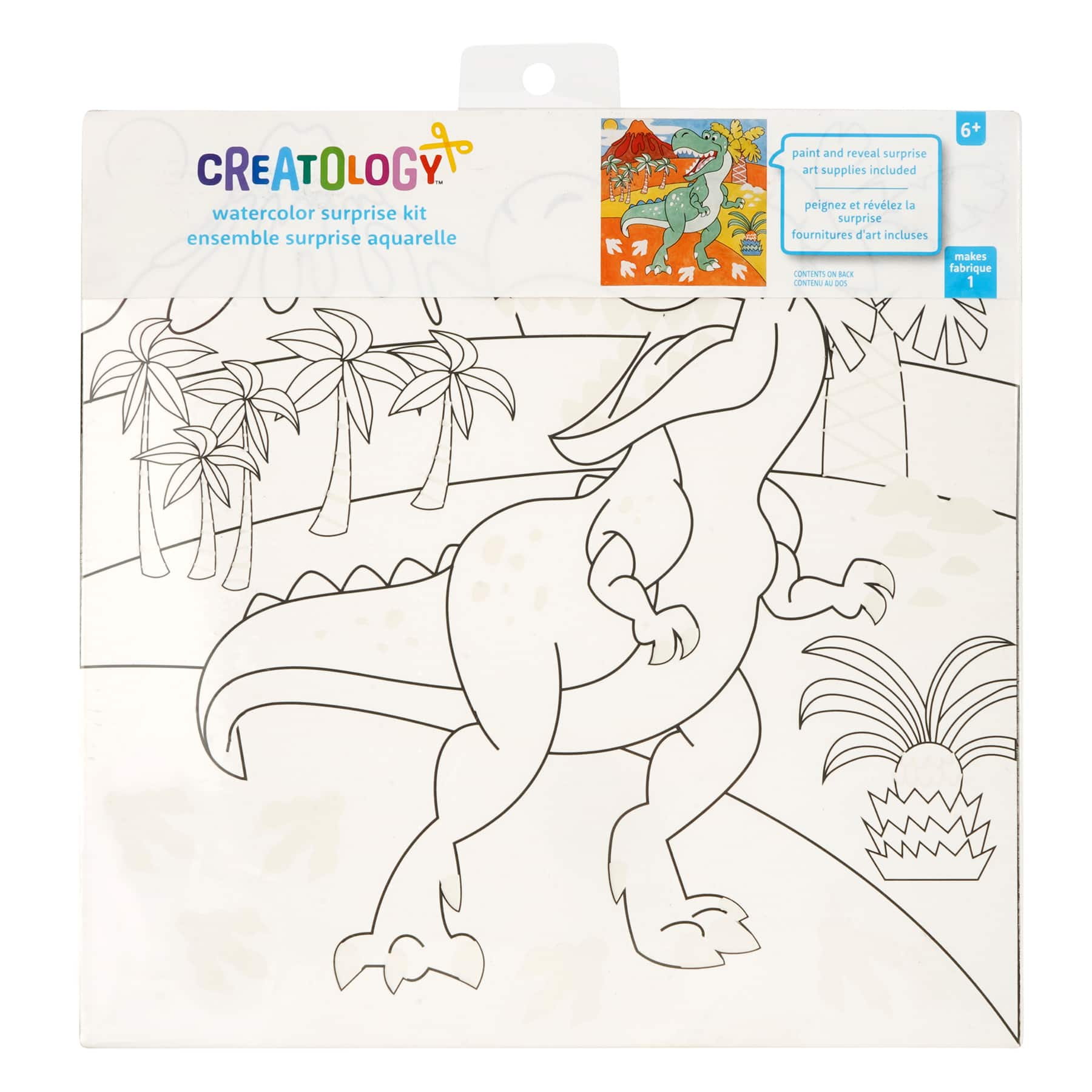 Paint Your Own Dinosaur Lamp Kit, DIY Dinosaur Toy Painting Kit