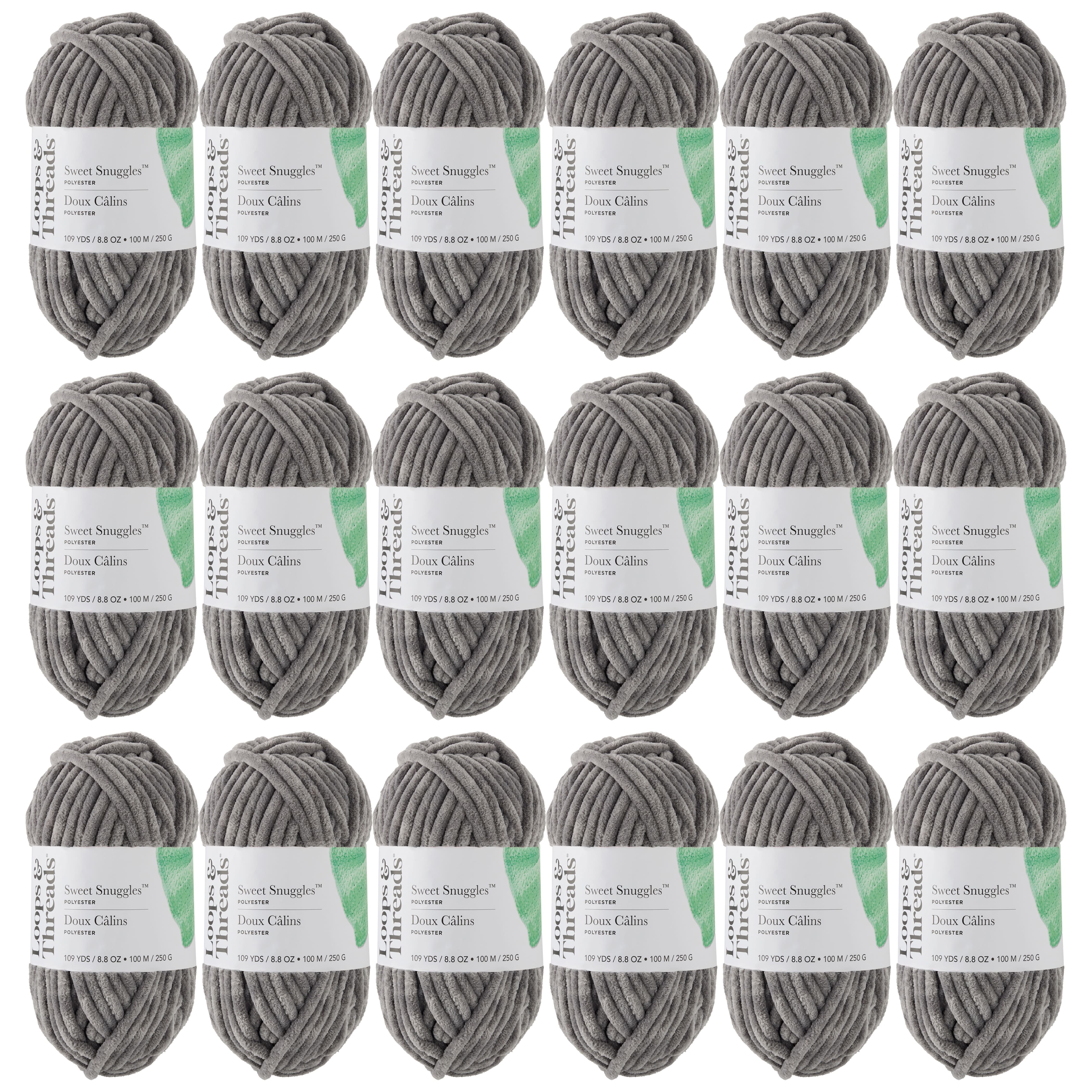 18 Pack: Sweet Snuggles™ Yarn by Loops & Threads®