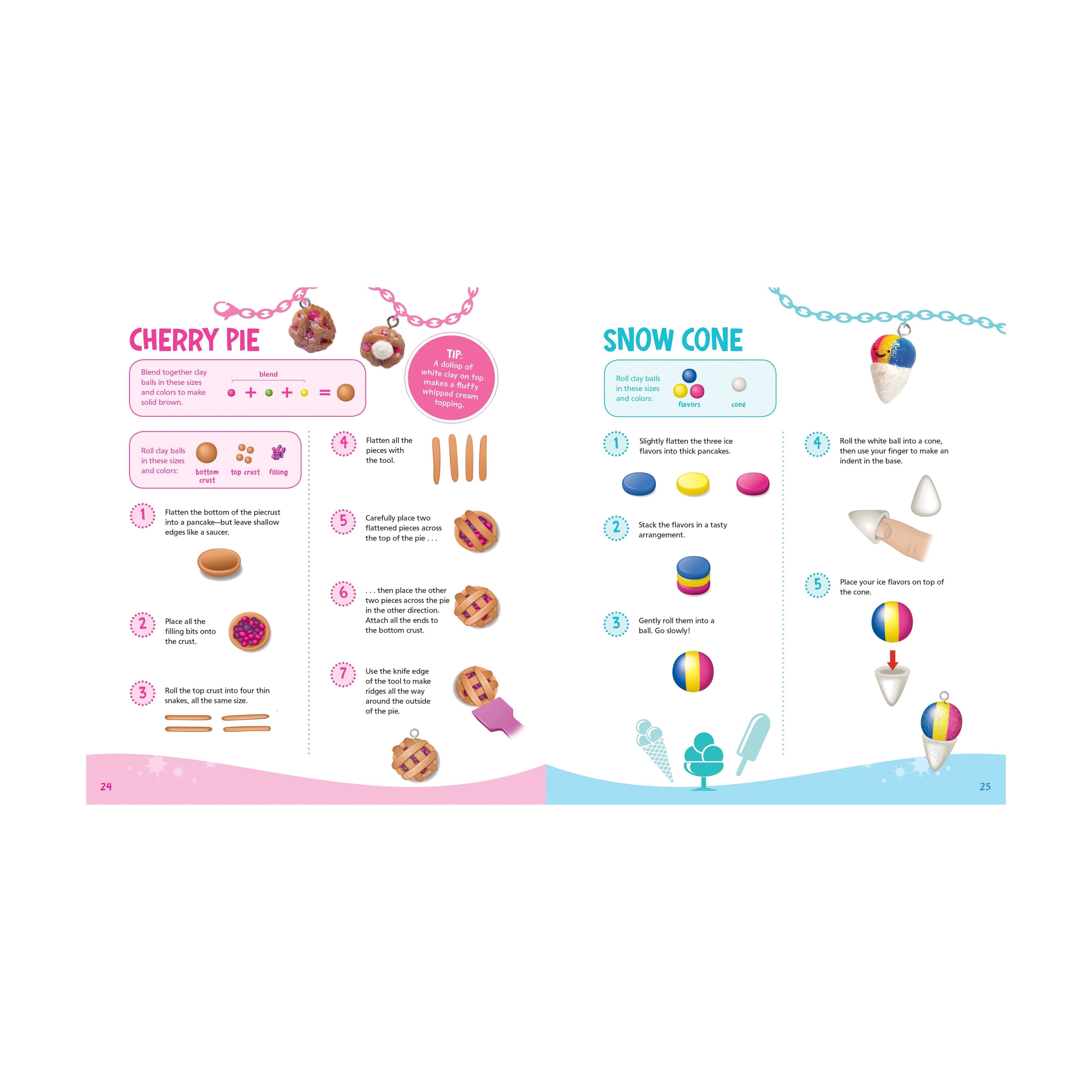 Klutz&#xAE; Make Glitter Clay Charms Kit
