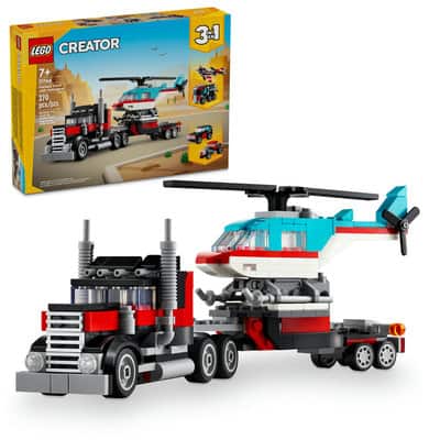 LEGO® Creator Flatbed Truck with Helicopter Toy 31146 | 10.31" x 7.52" x 1.81" | Michaels®