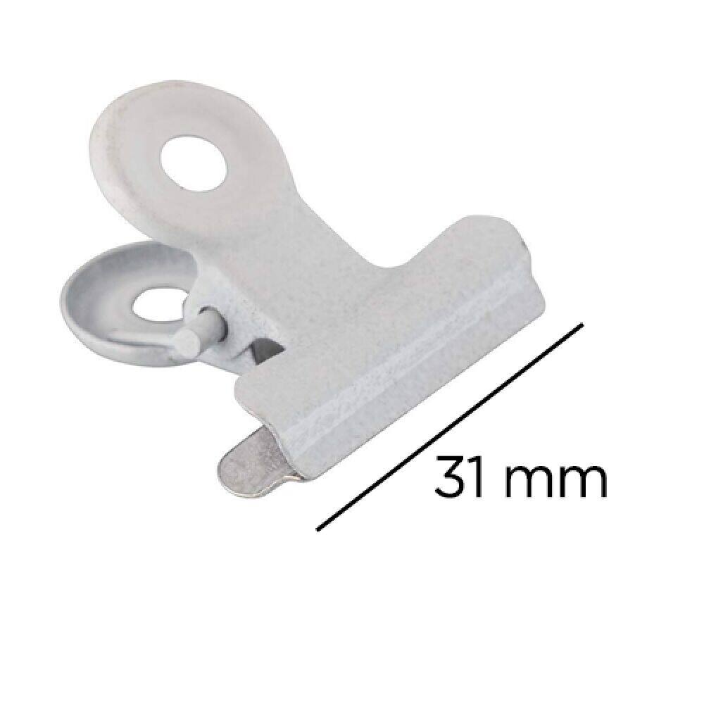 JAM Paper 31mm Metal Bulldog Clips, 15ct.