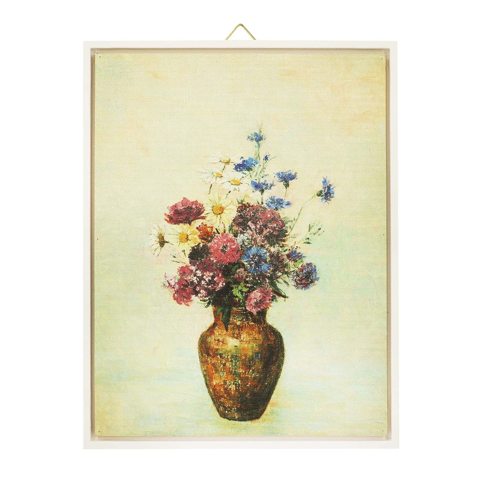 12.25&#x22; Flower Vase Wall Art in White Frame by Ashland&#xAE;