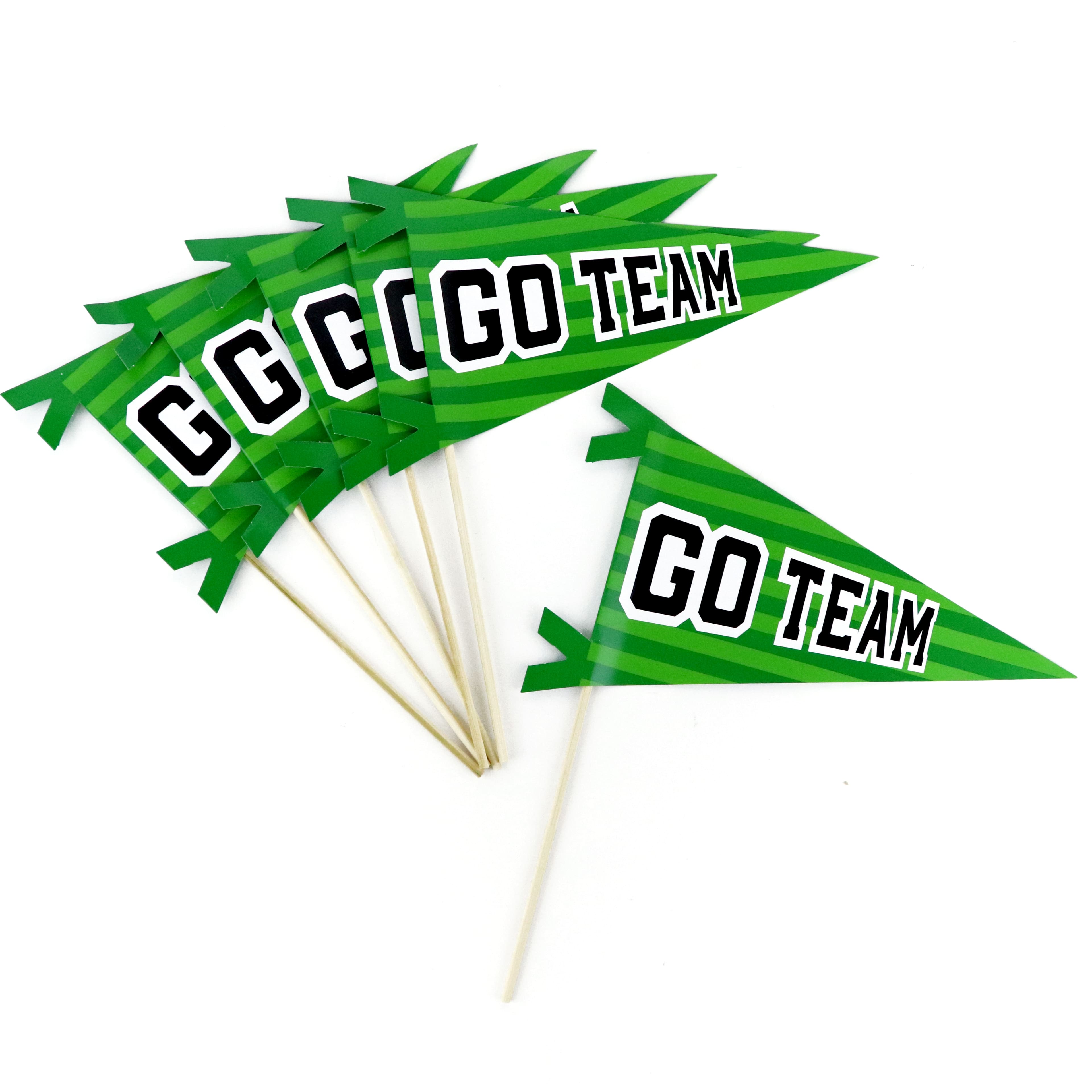 Go Team Paper Flags, 6ct. by Celebrate It™