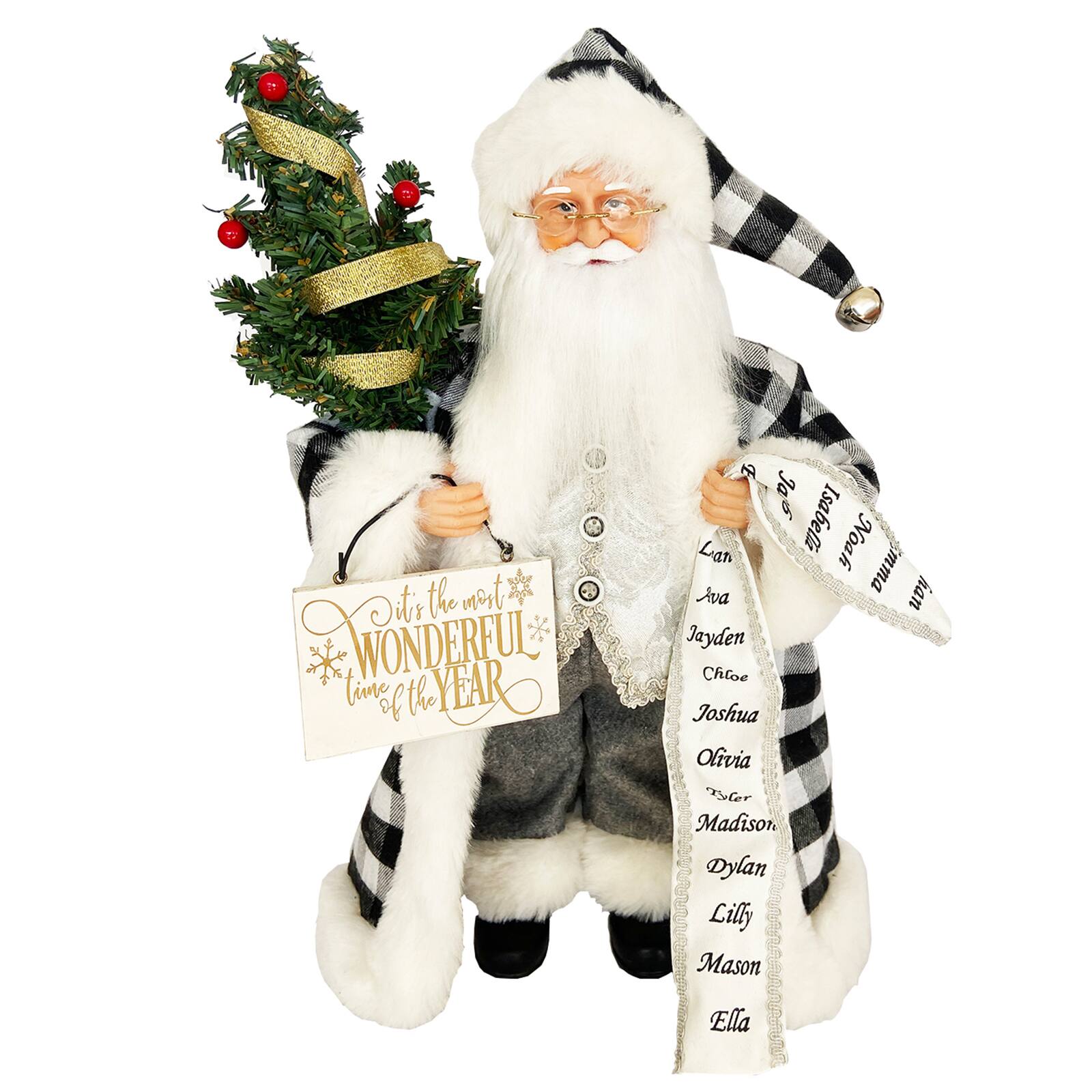 Santa's Workshop 15" Most Wonderful Time Claus