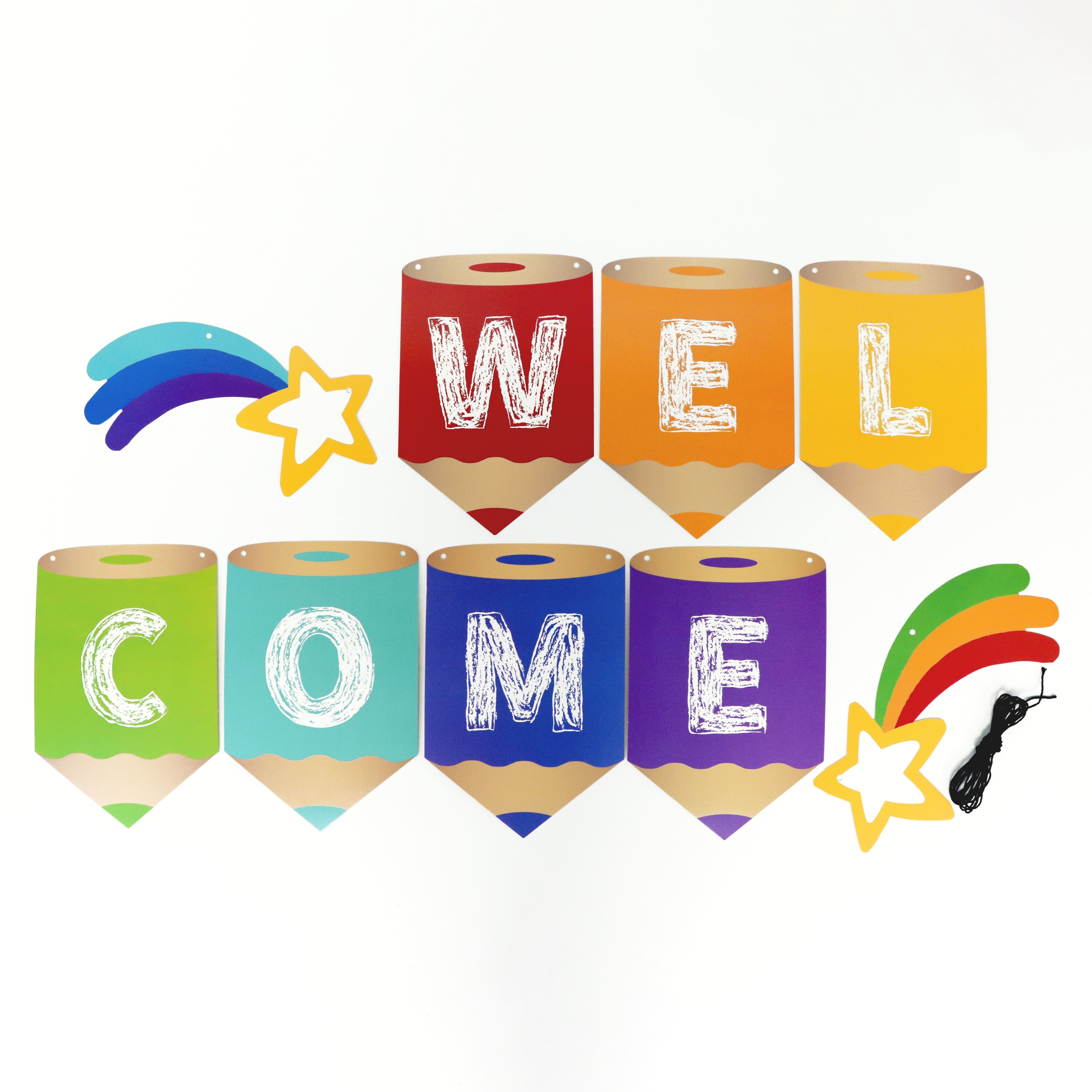 Welcome Crayons Garland by B2C&#x2122;