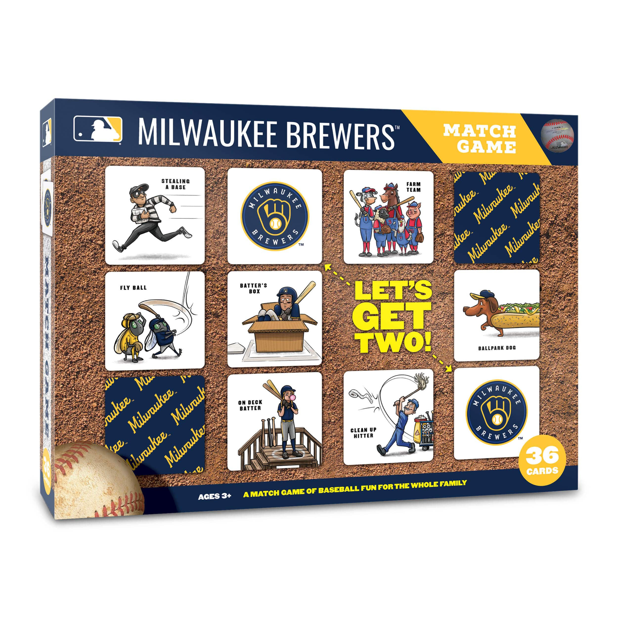 Major League Baseball Licensed Memory Match Game