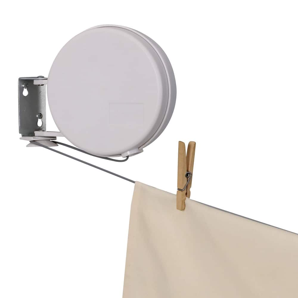 Household Essentials Single Line Retractable Clothesline