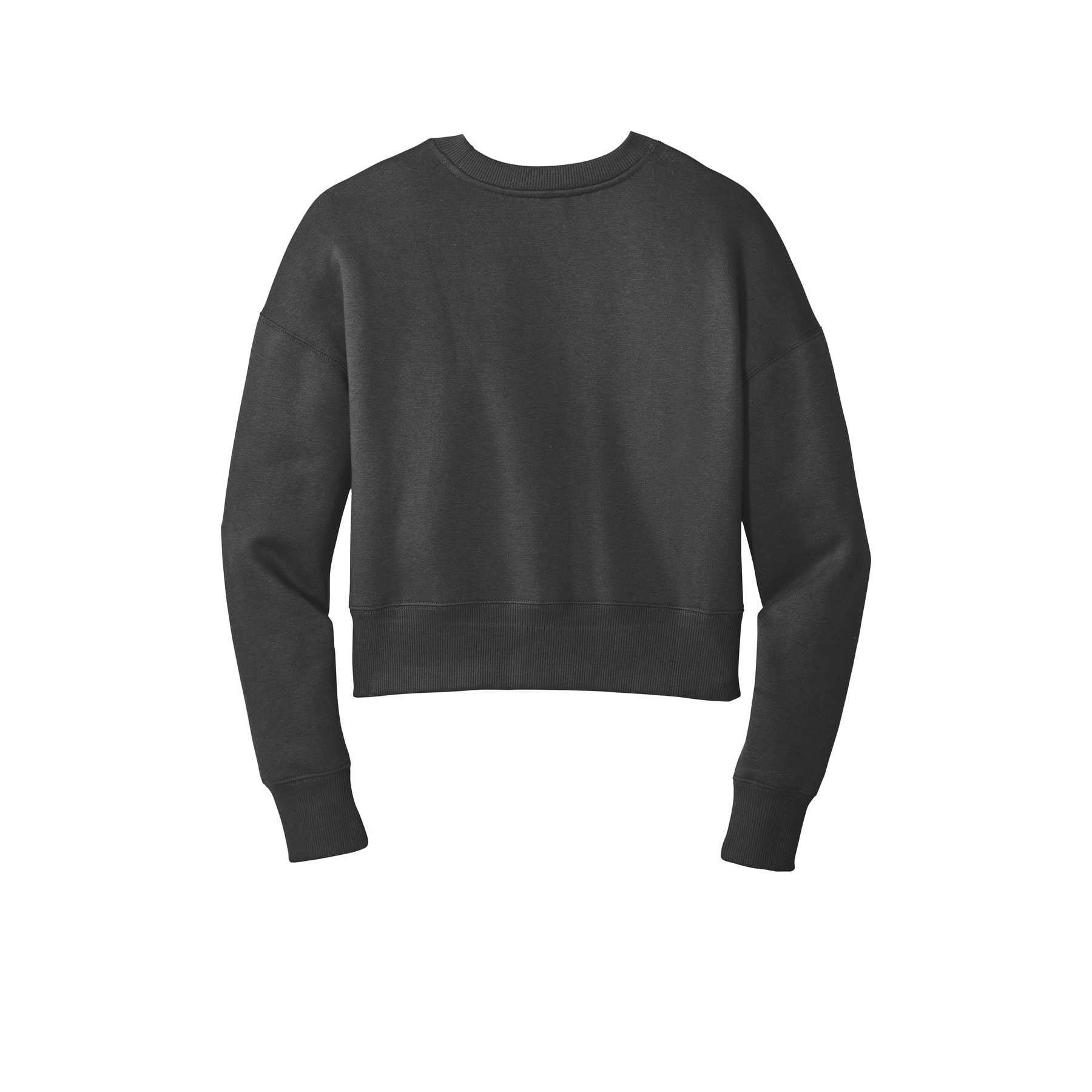 District® Women's Perfect Weight® Fleece Cropped Crew Sweatshirt