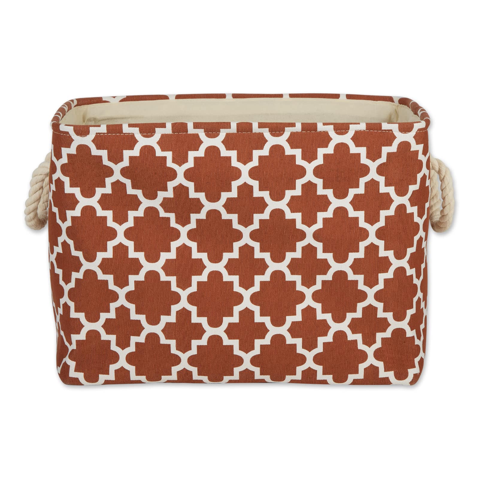 DII® Medium Rectangle Polyester Lattice Bin