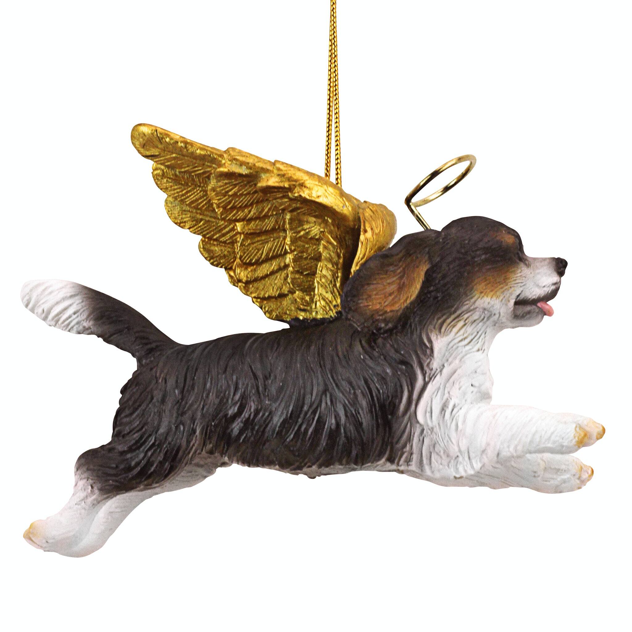 Design Toscano Honor the Pooch Cavalier Angel Ornament