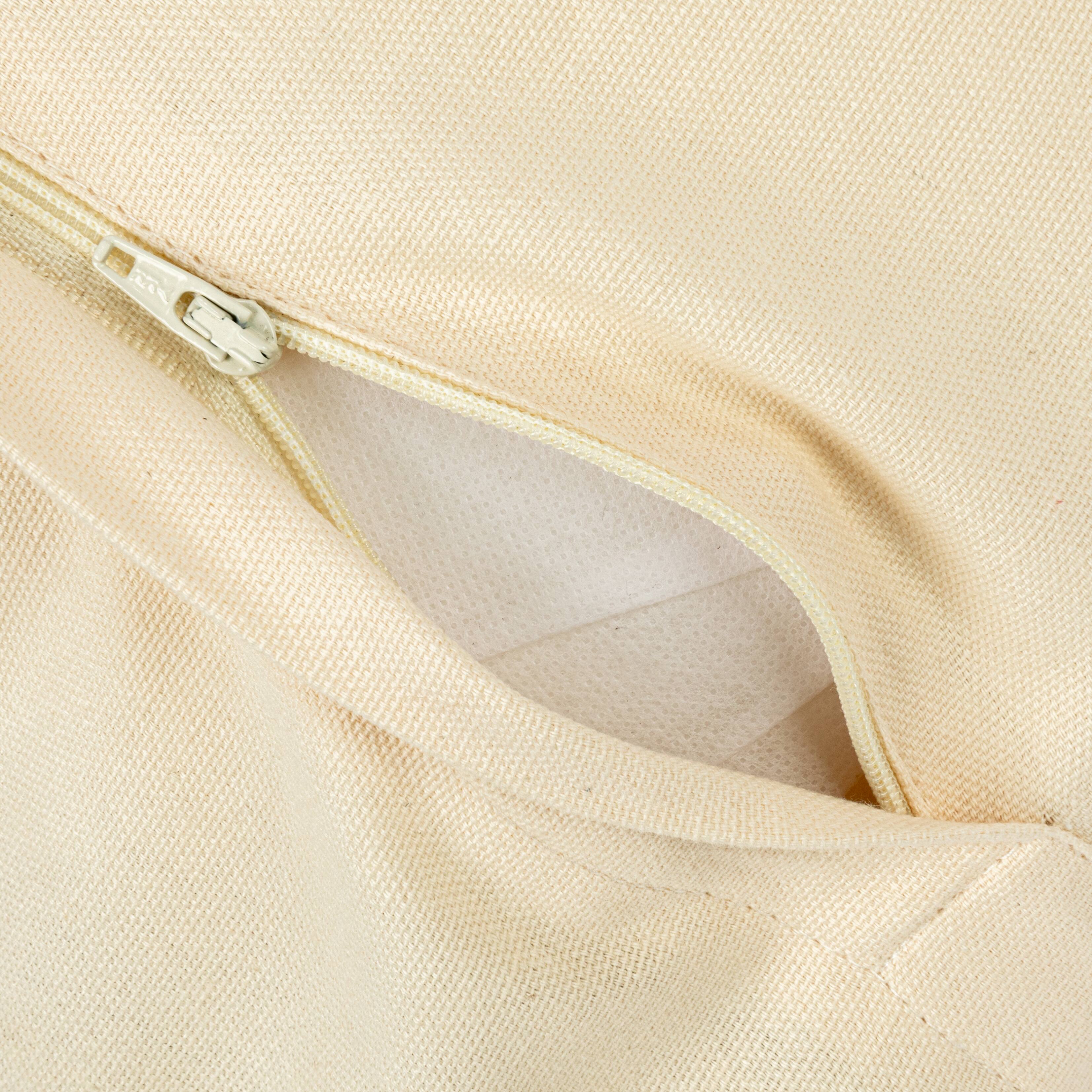 Hello Honey® Brown & Natural Square Print Pillow