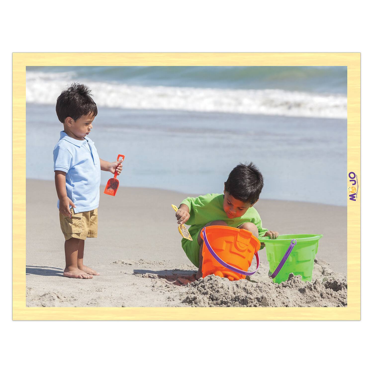 MOJO Change of Seasons Wooden 8-Puzzle Set