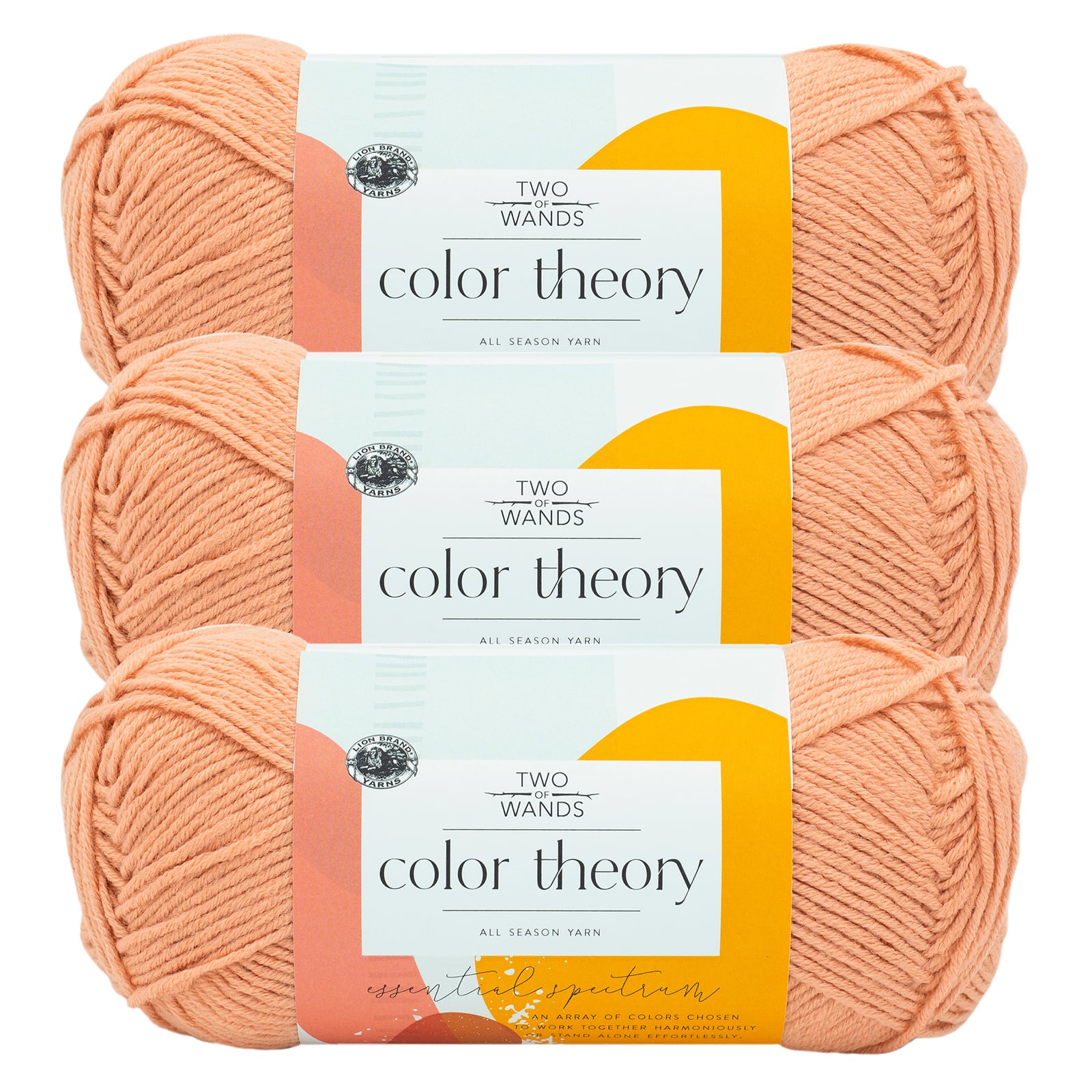 3 Pack: Lion Brand® Two of Wands Color Theory Yarn