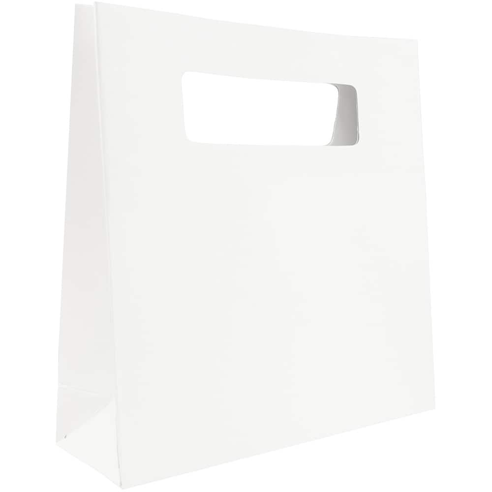 Download Jam Paper Small White Heavy Duty Gift Bag With Rectangular Handle 3ct Michaels