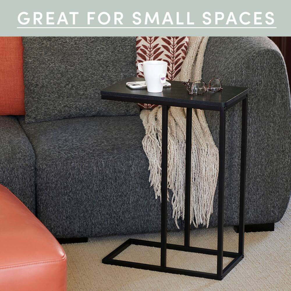 Household Essentials 25&#x22; Jamestown C-Shaped End Table