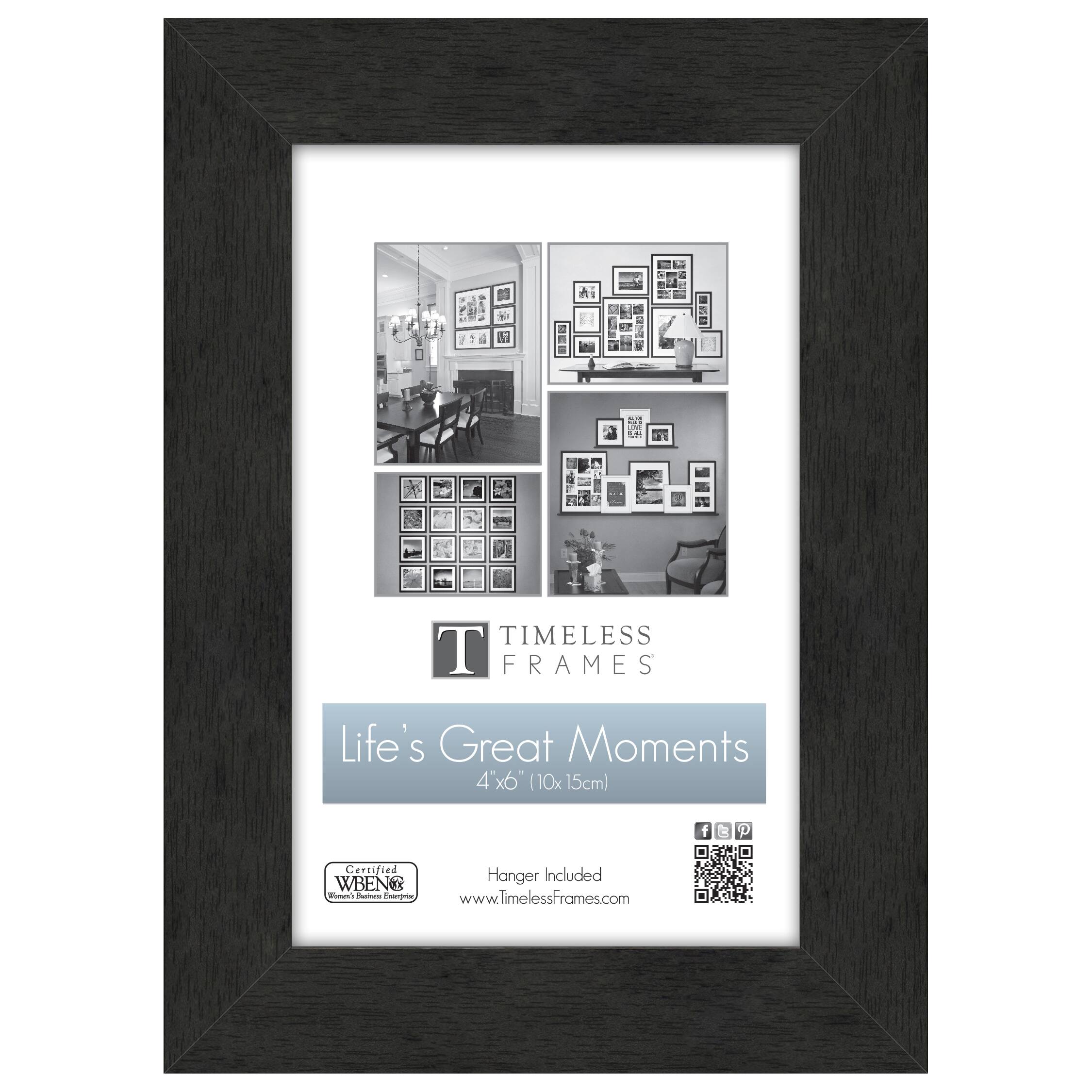 Timeless Frames&#xAE; Life&#x27;s Great Moments Black Washed Frame